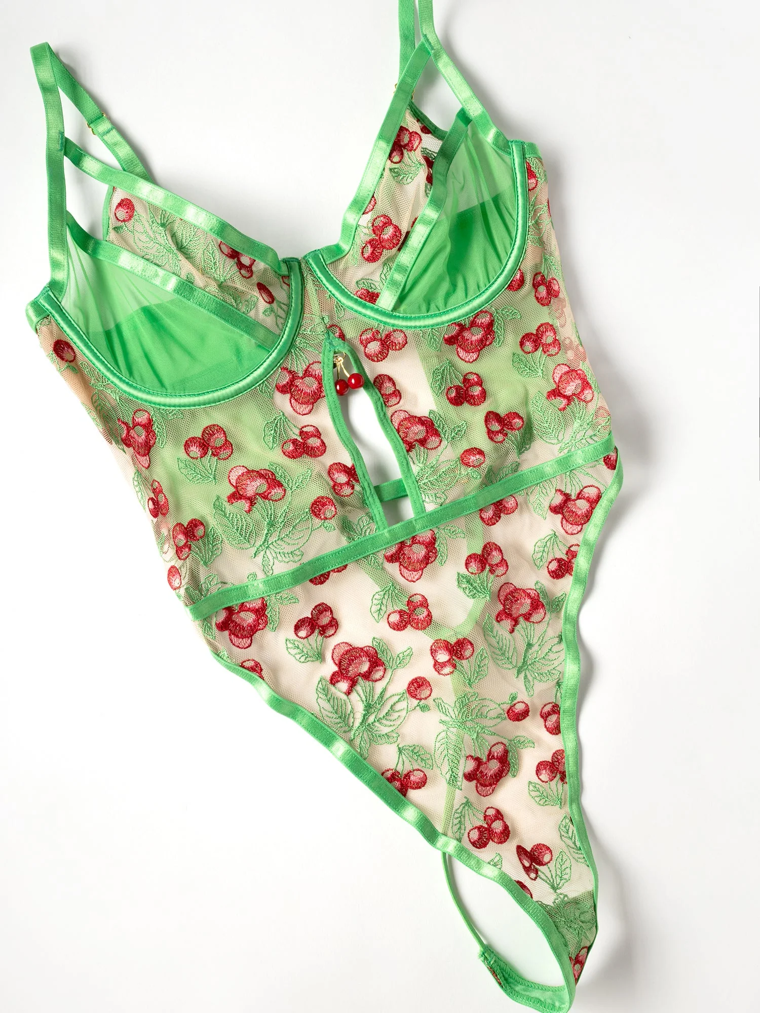 Cheri Embroidered Teddy - Image 5