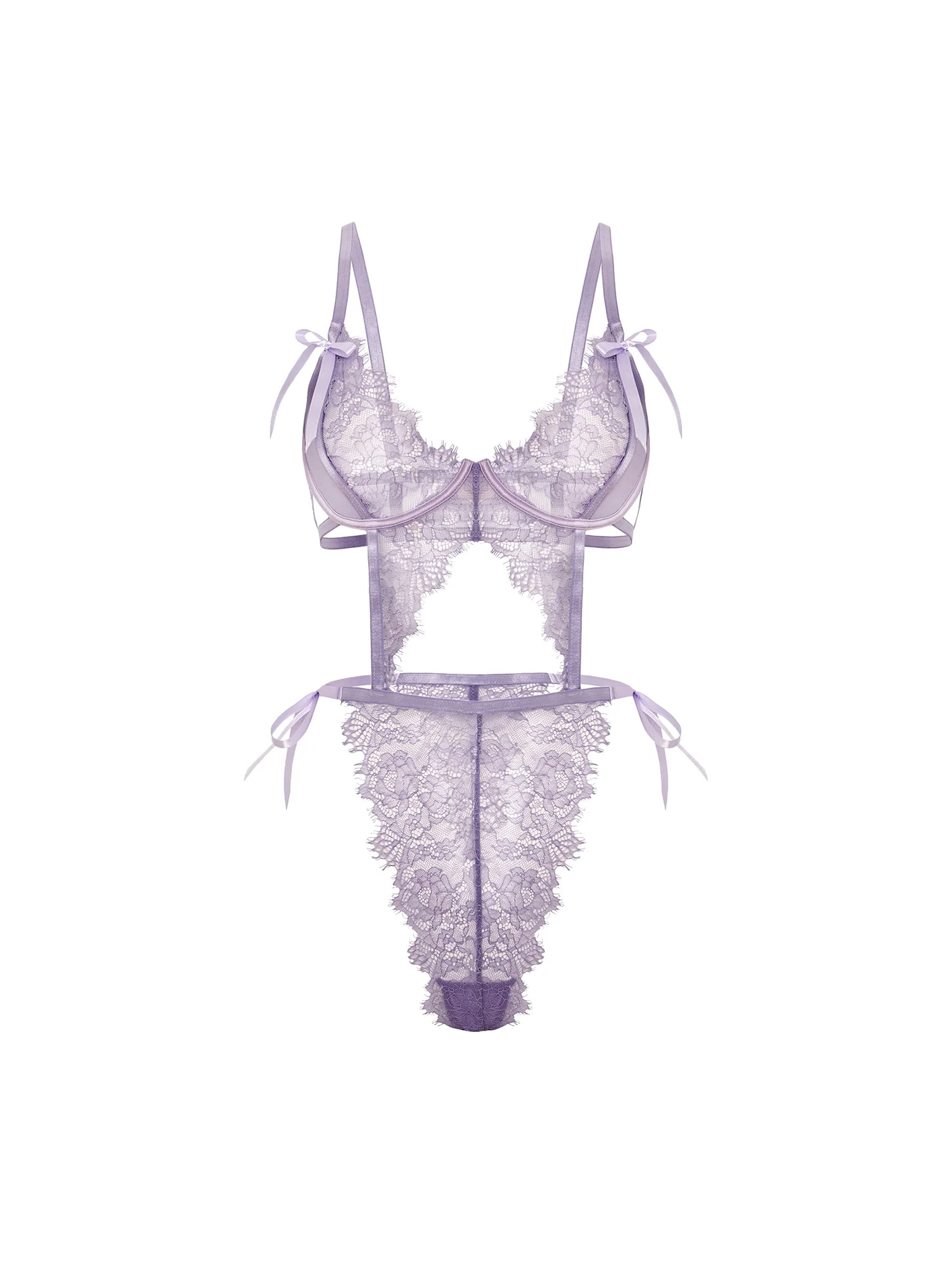 Dahliya Lace Teddy