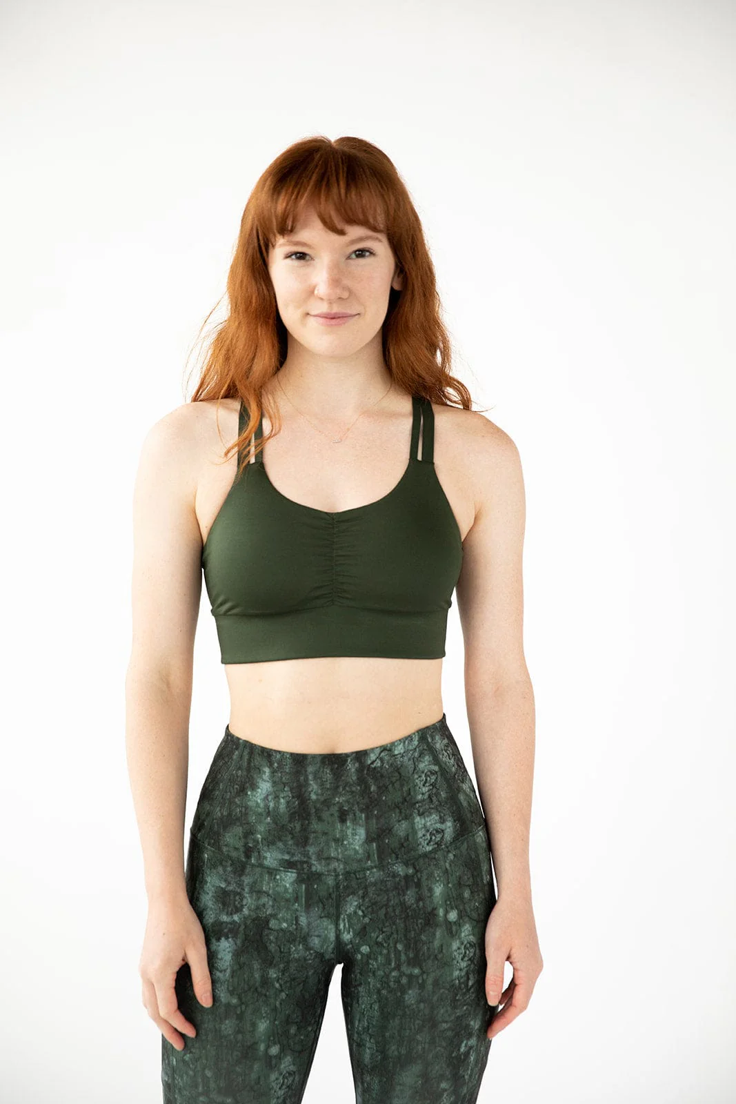 Double Down Bra – JunipHer (Forest Green) - Image 3