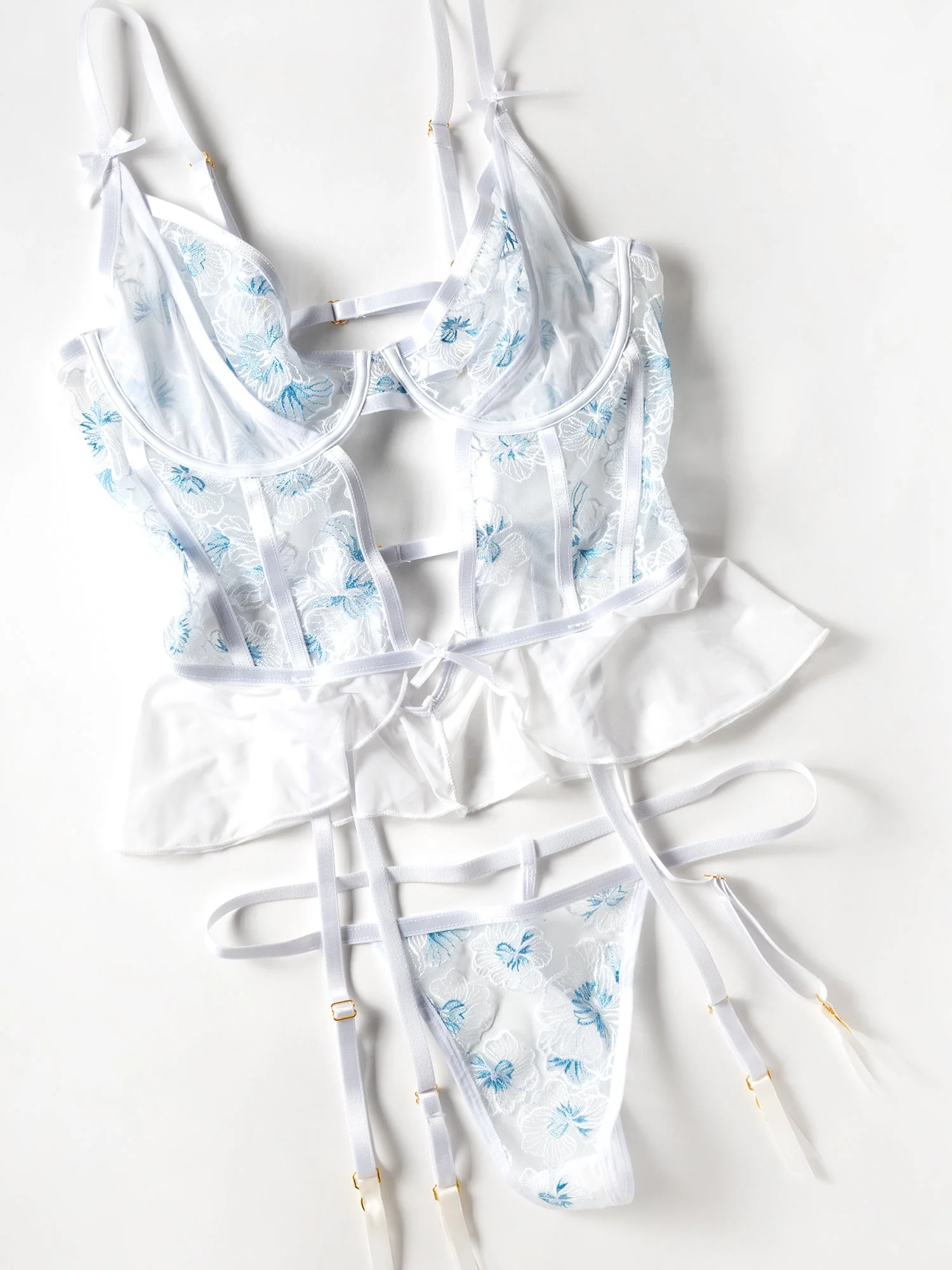Elena Embroidered Merrywidow - Image 5