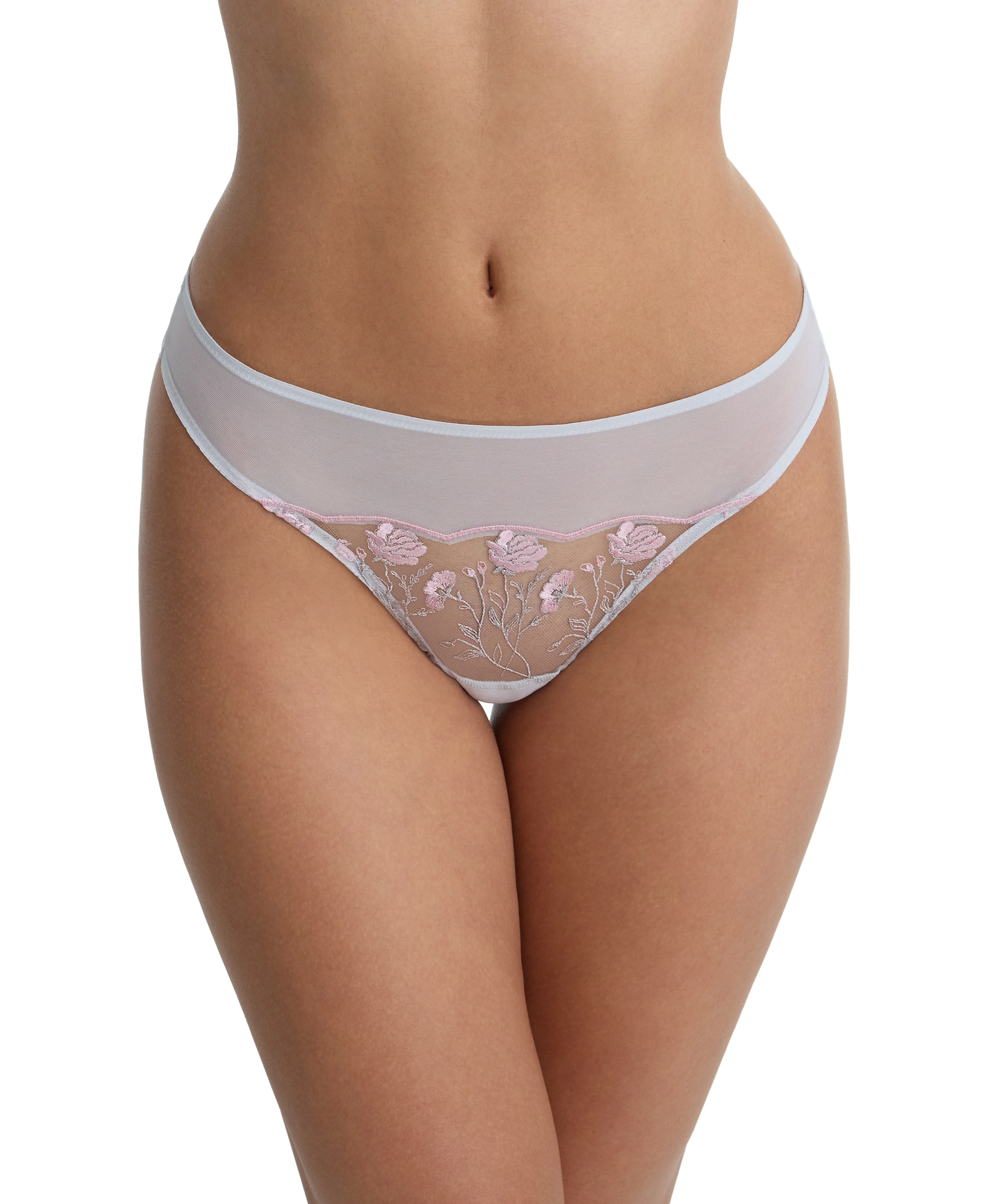 Enamoured Tattoo Lace Thong