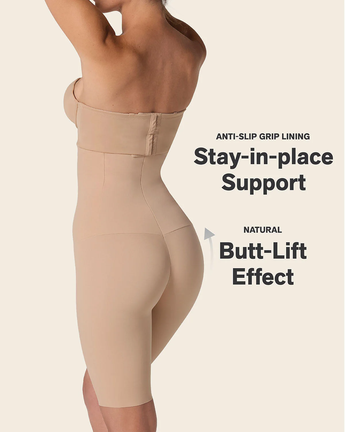 Extra High Waisted Firm Shaper Short - Image 2