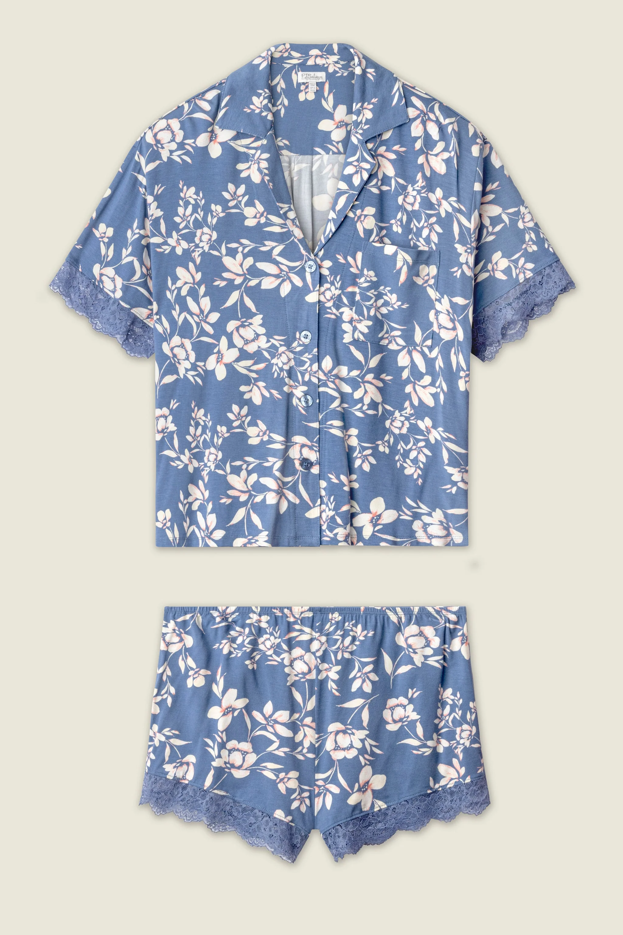 Flora Dreams Twilight Garden Short PJ Set - Image 5