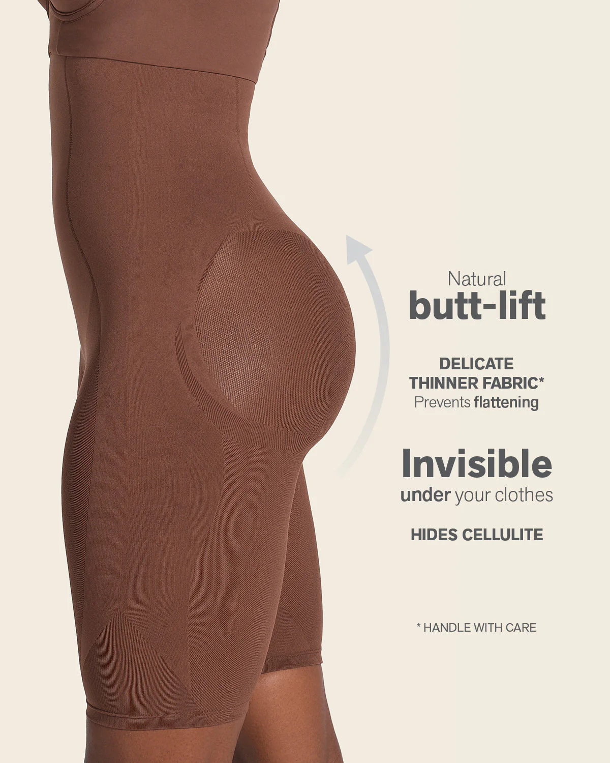 Invisible Extra High-Waisted Shaper Short - Image 23