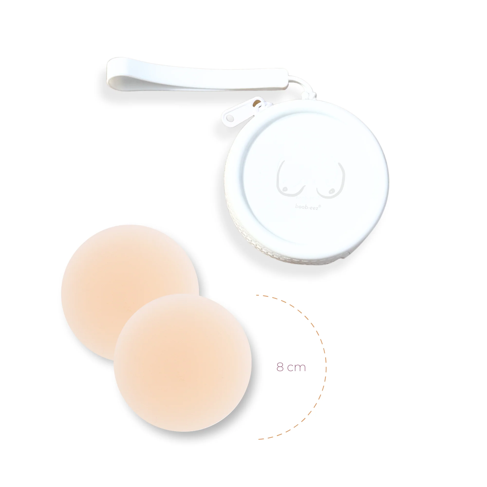 Limited Edition Deluxe Duo in White - Dark Nude - Image 11