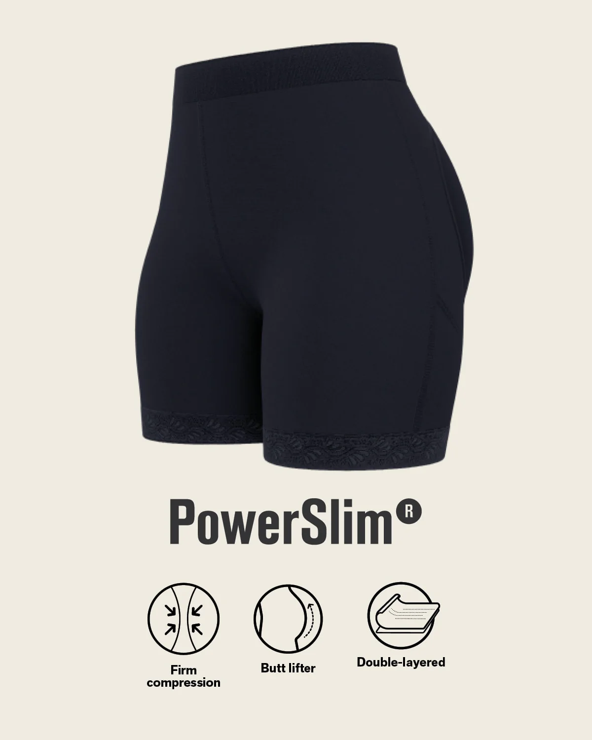Mid-Rise Sculpting Butt Lifter Shaper Short - Image 17