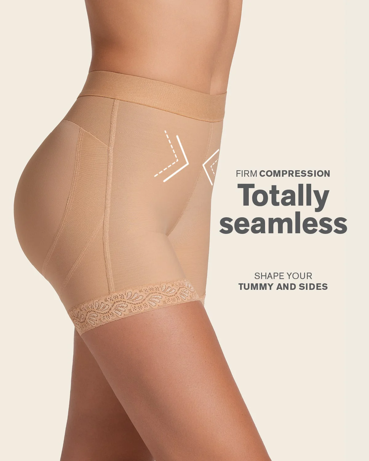 Mid-Rise Sculpting Butt Lifter Shaper Short - Image 2