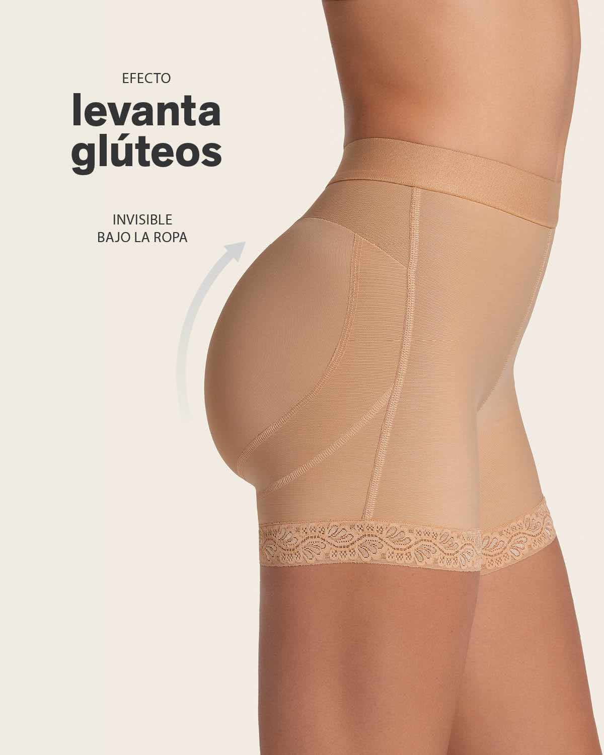 Mid-Rise Sculpting Butt Lifter Shaper Short - Image 5