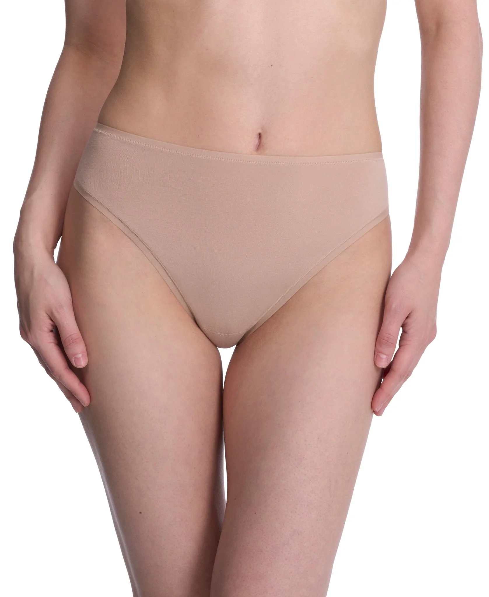 Bliss Bare Cotton High Cut Brief