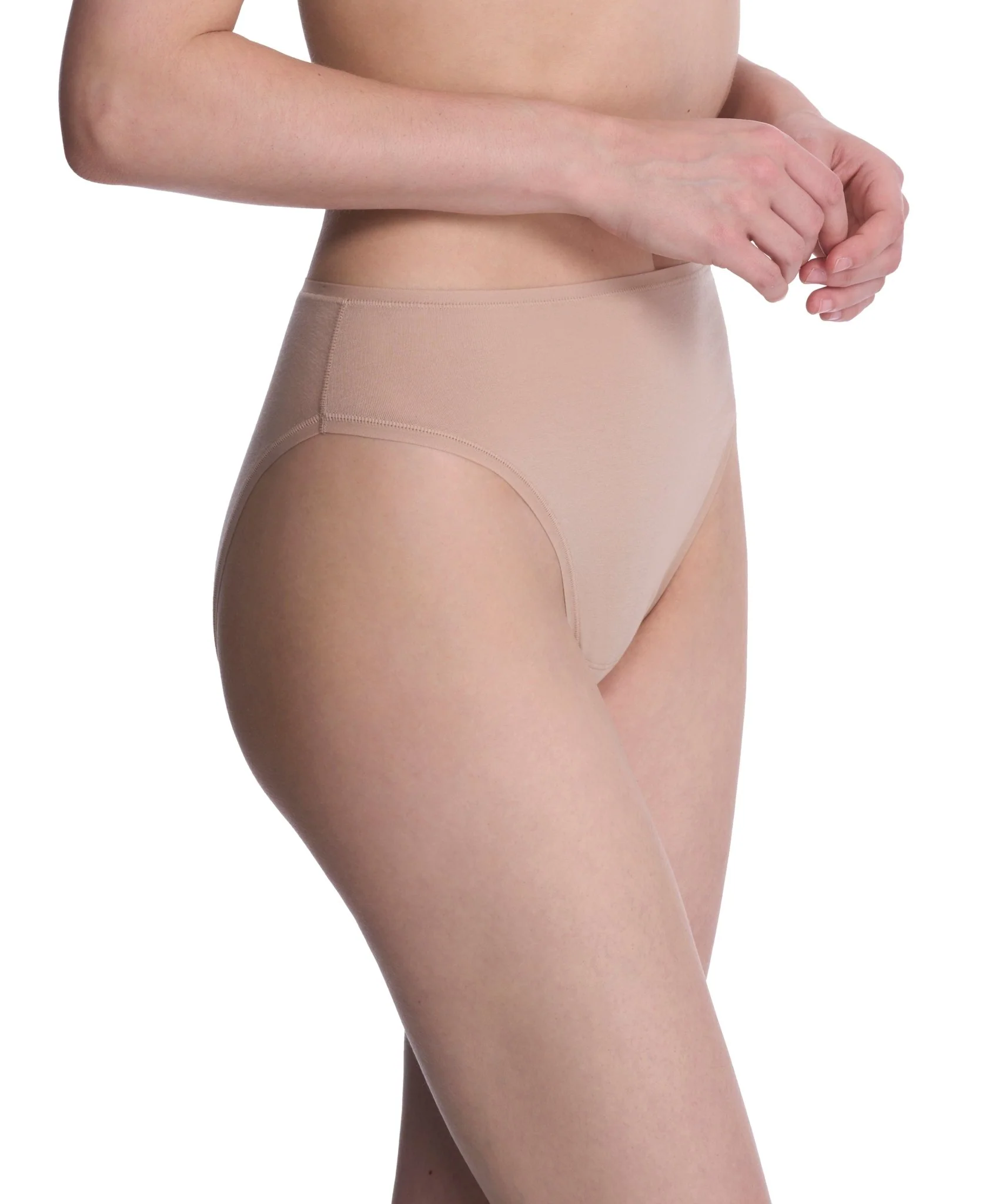 Bliss Bare Cotton High Cut Brief - Image 2