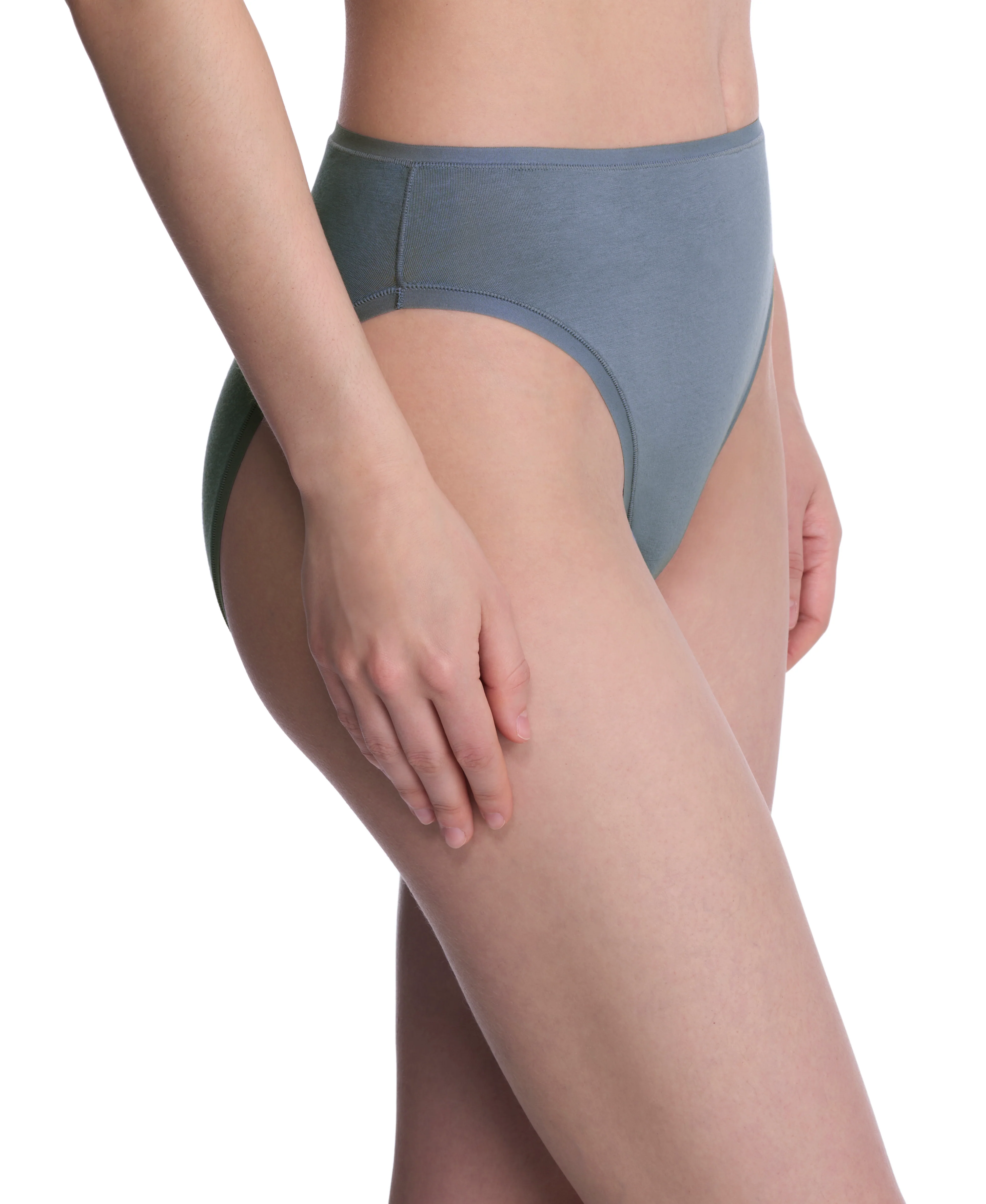 Bliss Bare Cotton High Cut Brief - Image 2