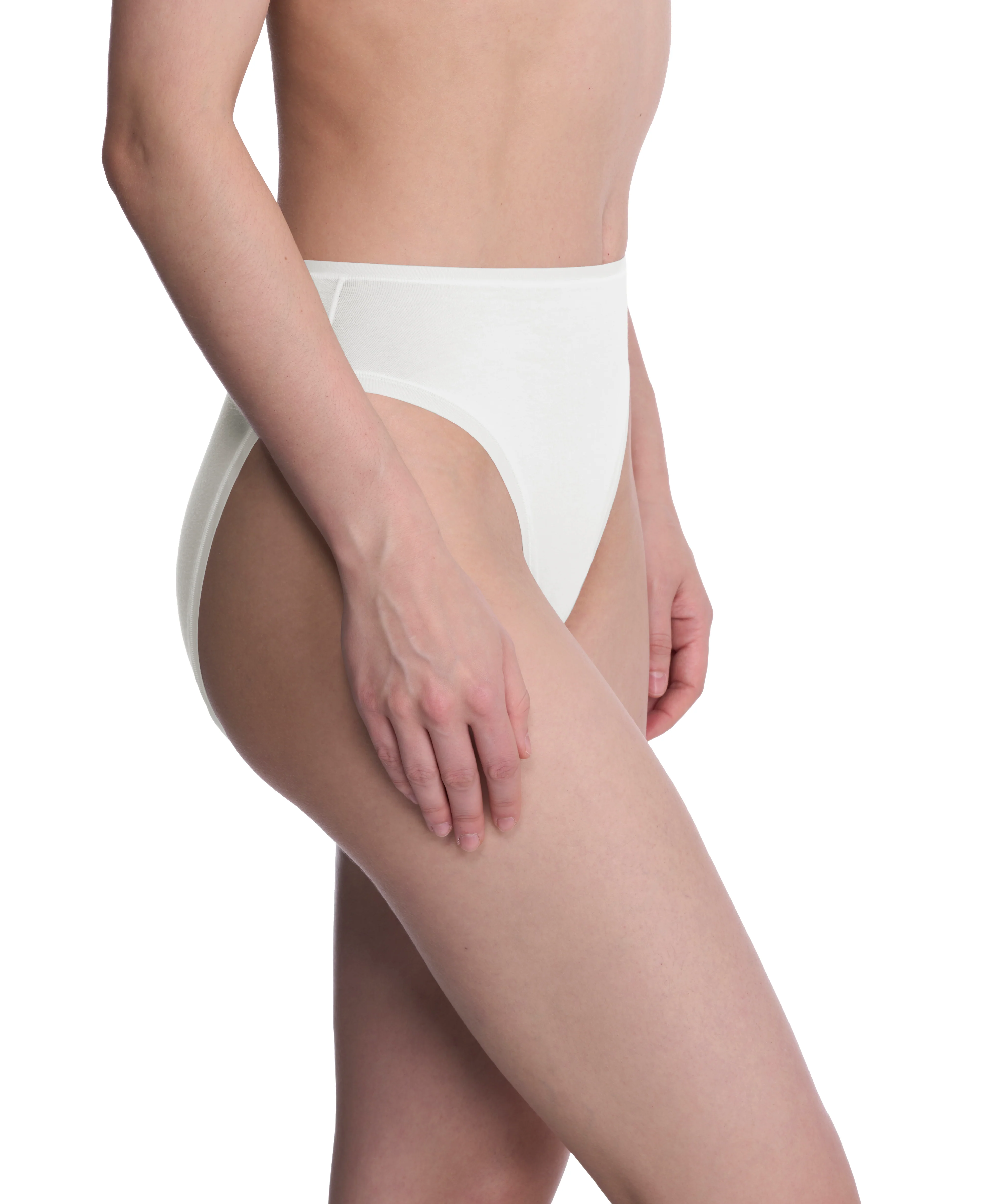 Bliss Bare Cotton High Cut Brief - Image 2
