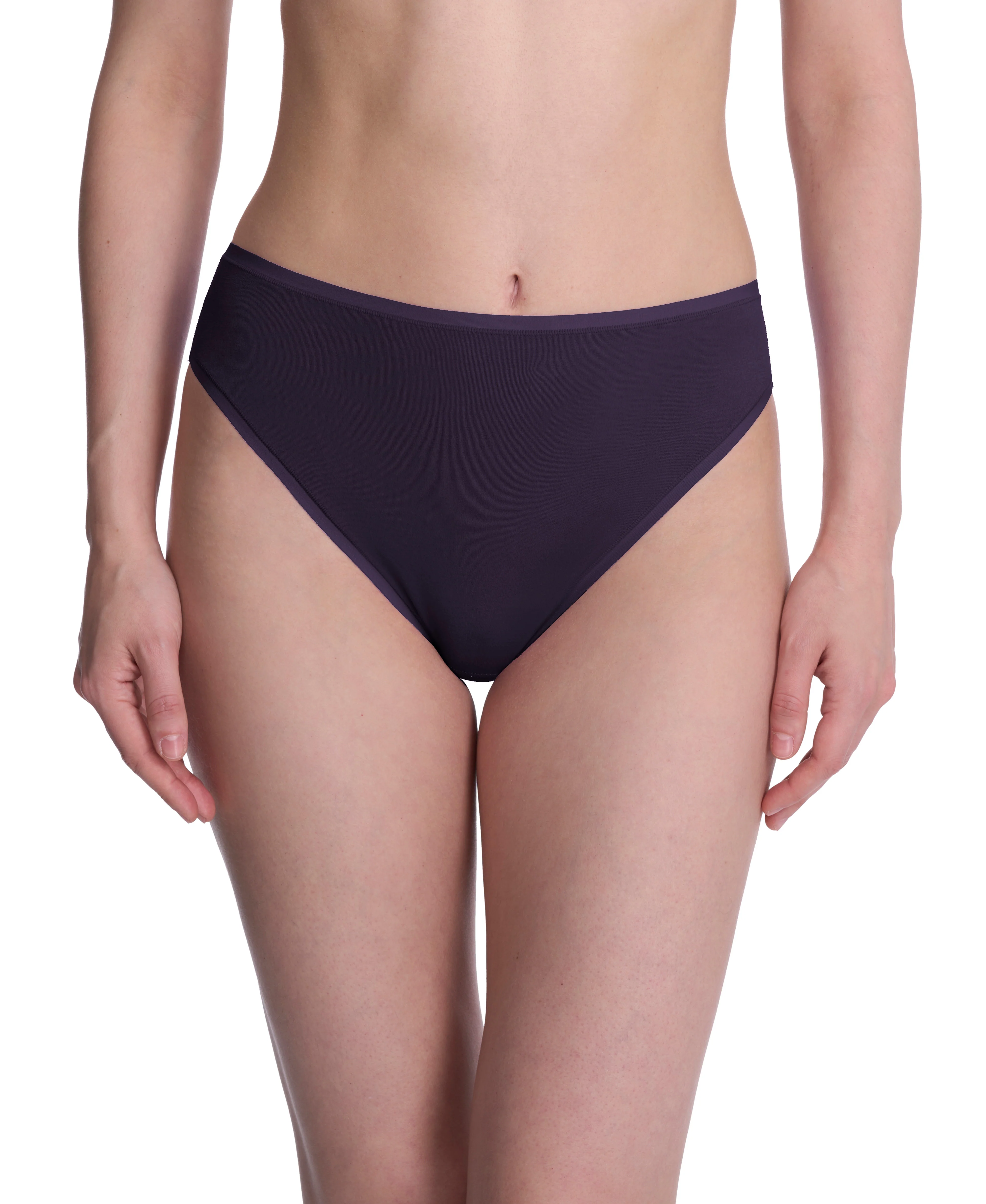 Bliss Bare Cotton High Cut Brief