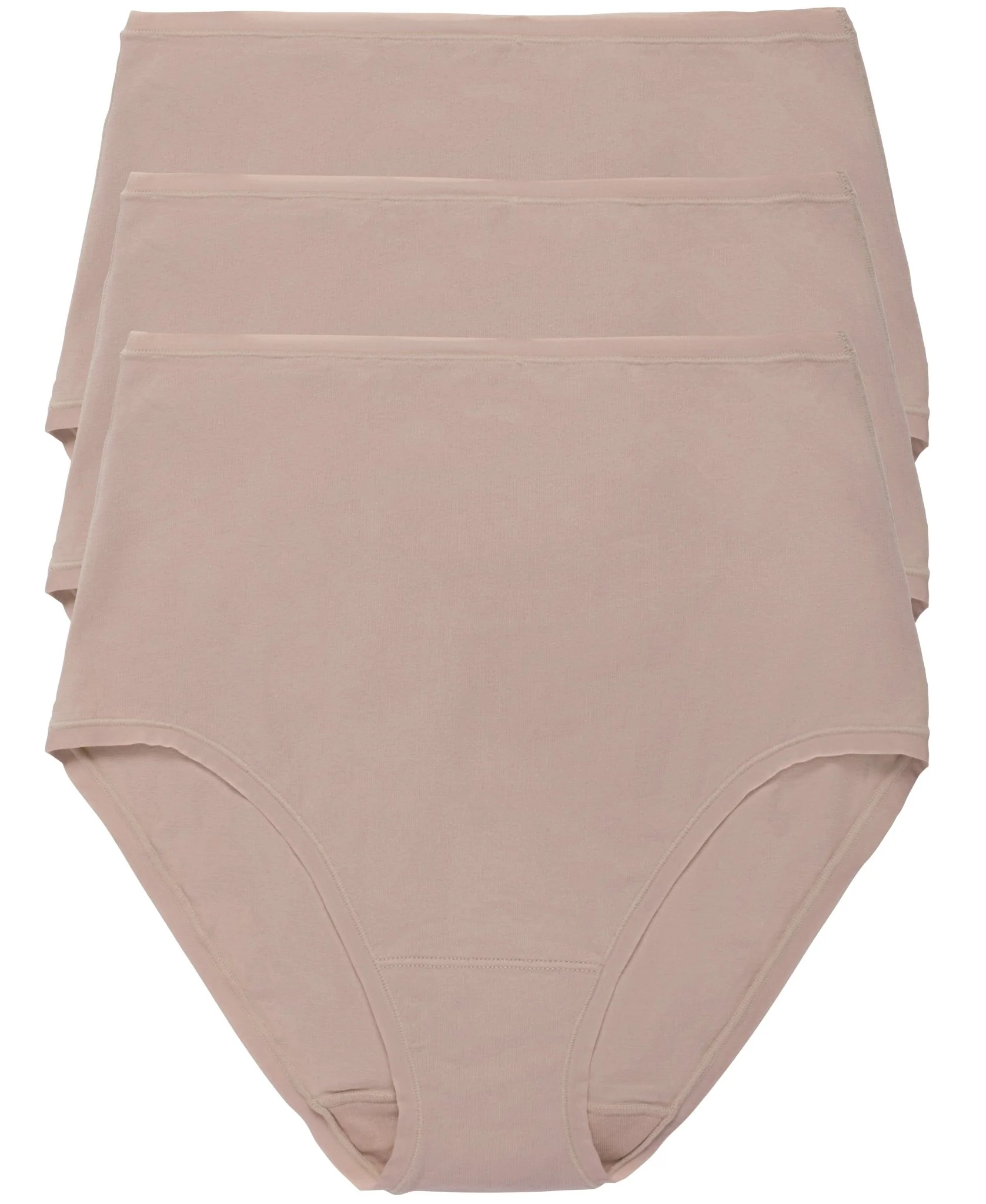 Bliss Bare Cotton High Waist Brief 3-Pack