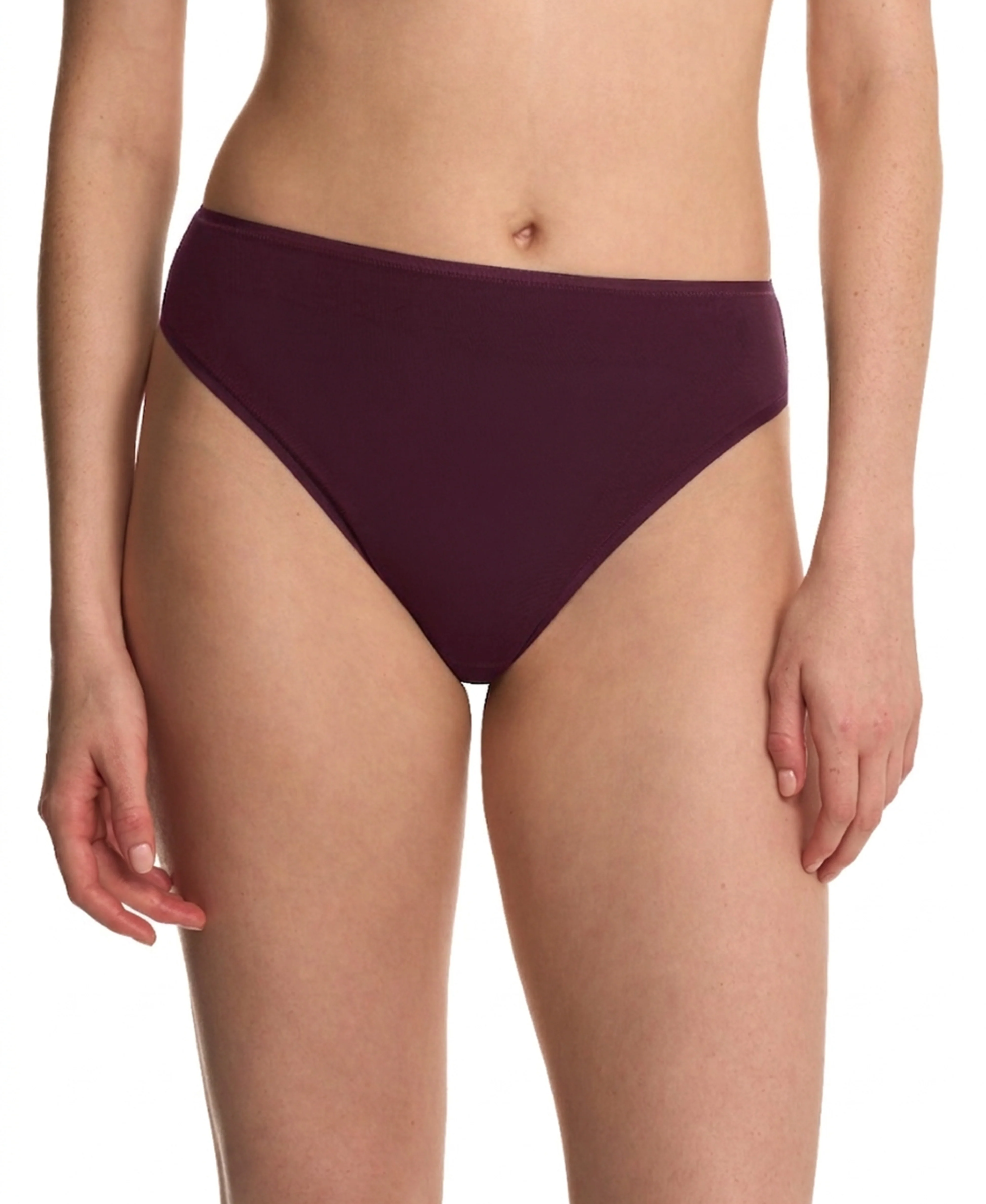 Bliss Bare Pima Cotton High-Cut Brief 3-Pack - Image 2