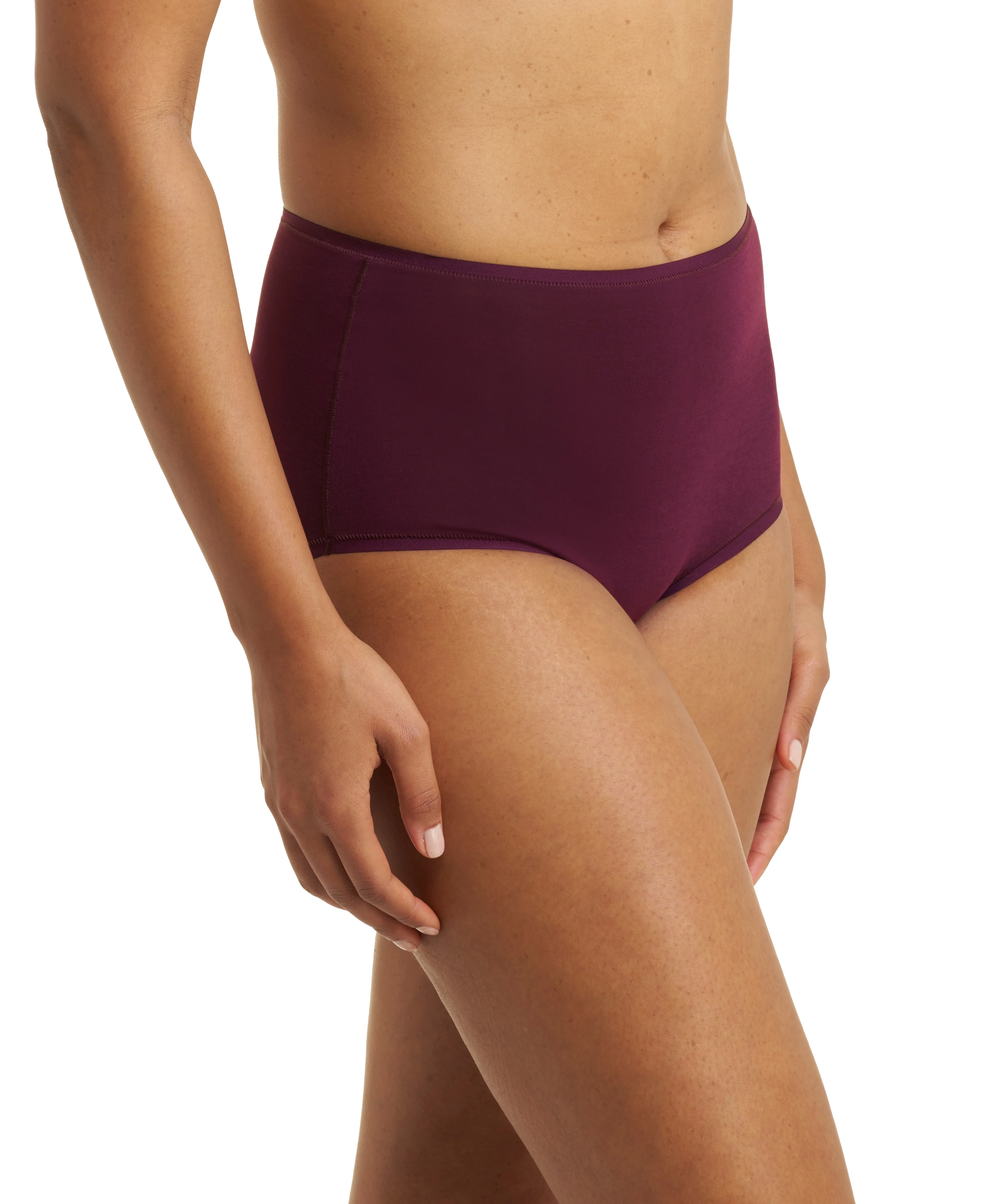 Bliss Bare Pima Cotton High Waist Brief - Image 2