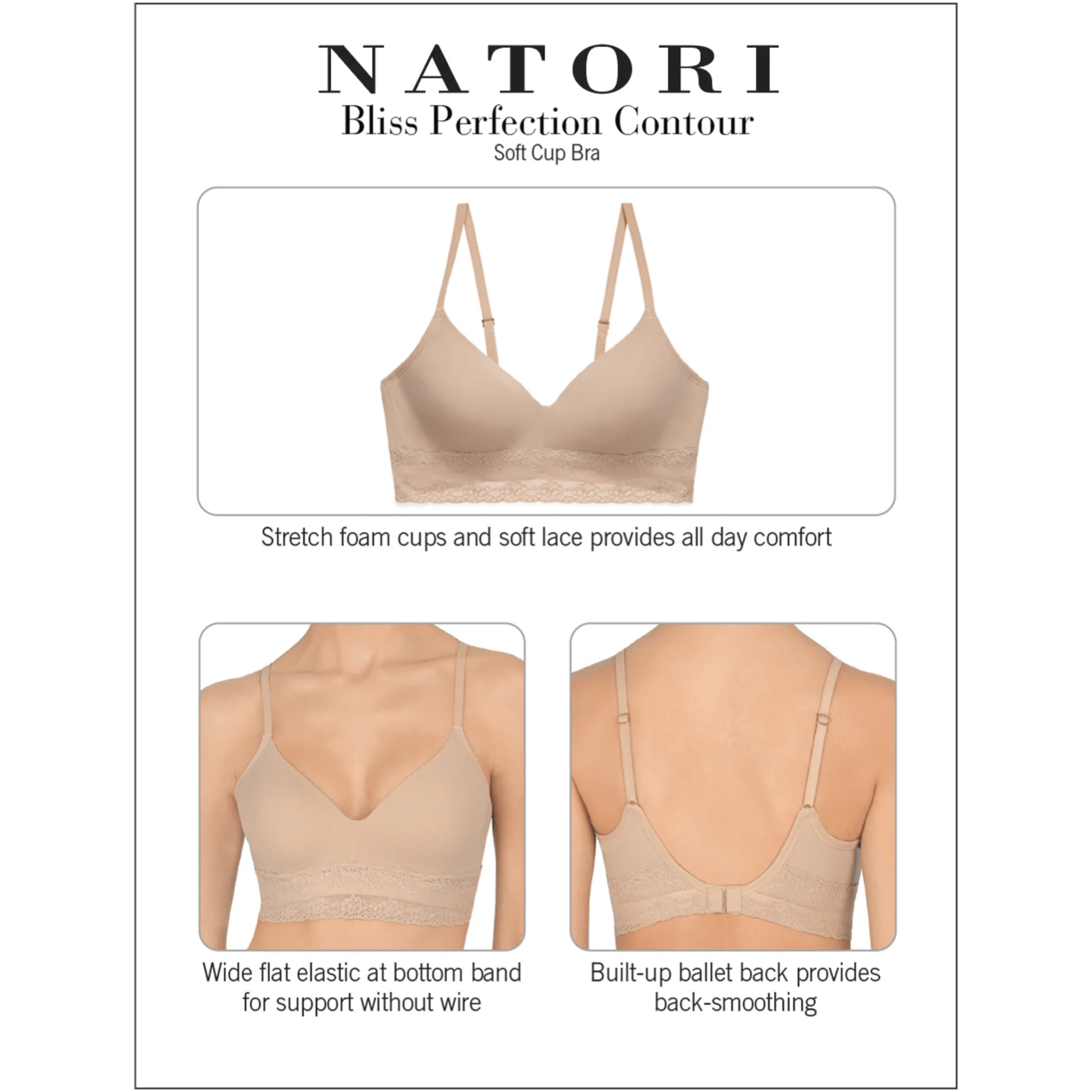 Bliss Perfection Wireless T-Shirt Bra - Image 4