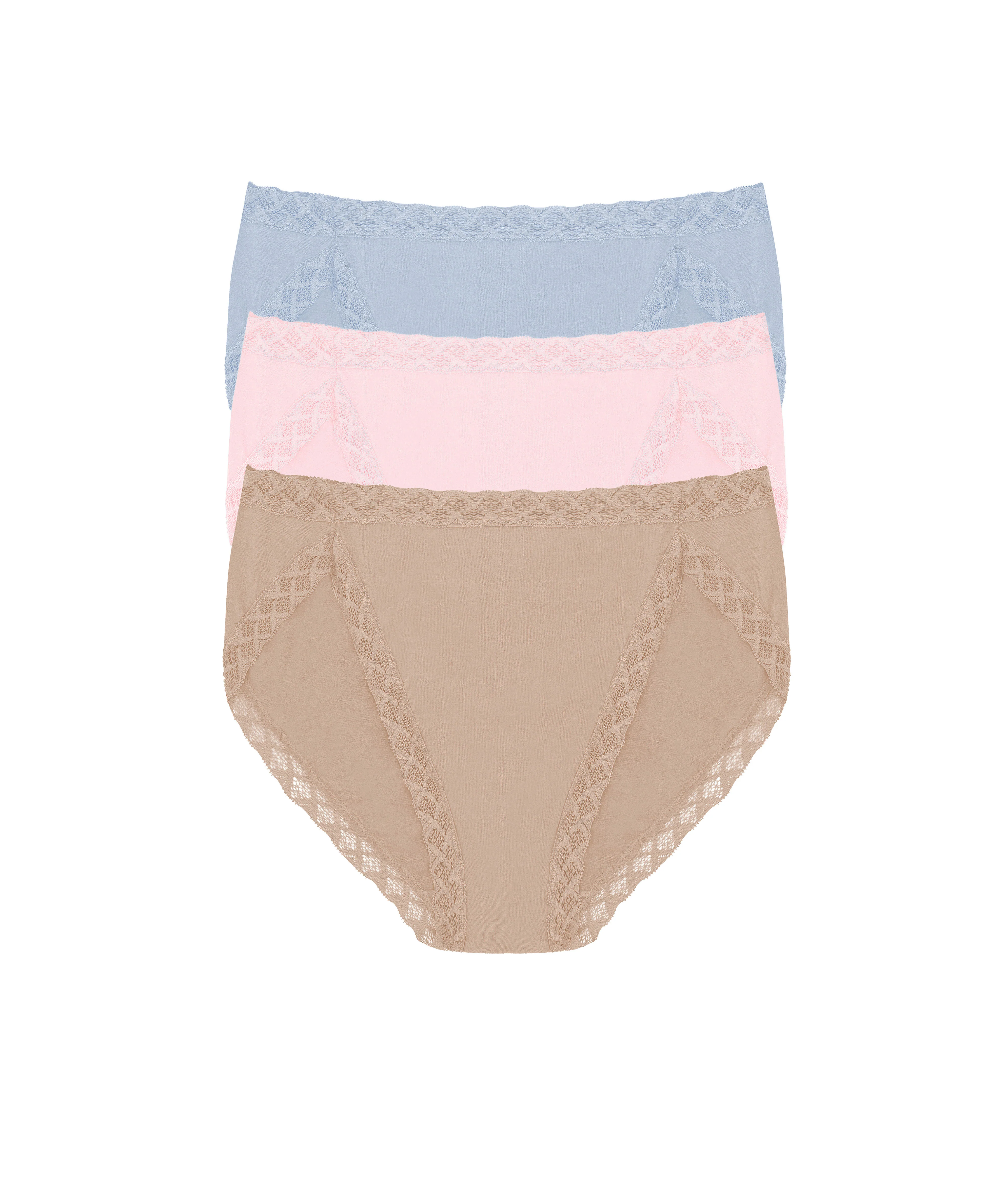 Bliss Pima Cotton French Cut Briefs 3-Pack