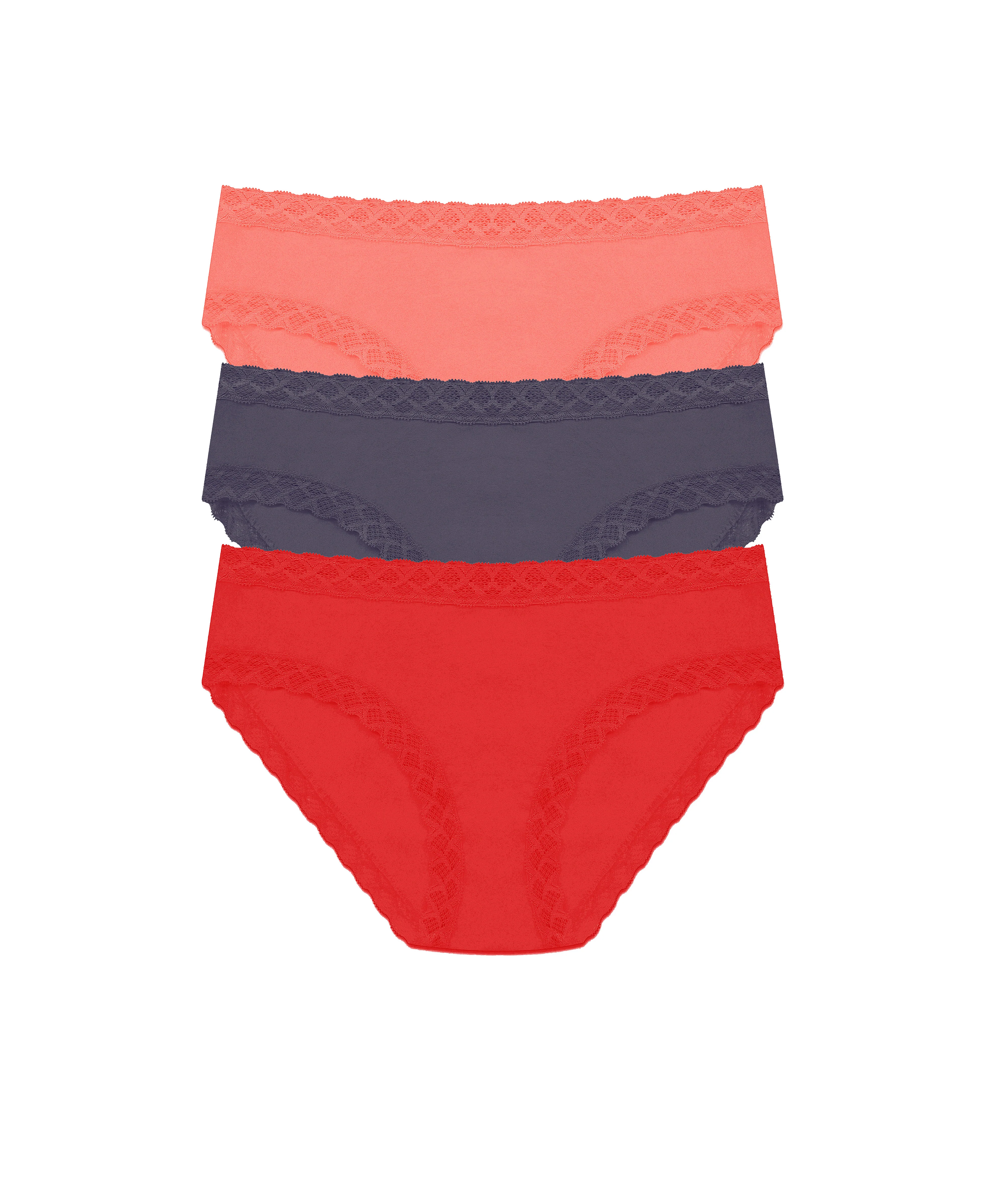 Bliss Pima Cotton Girl Brief 3-Pack