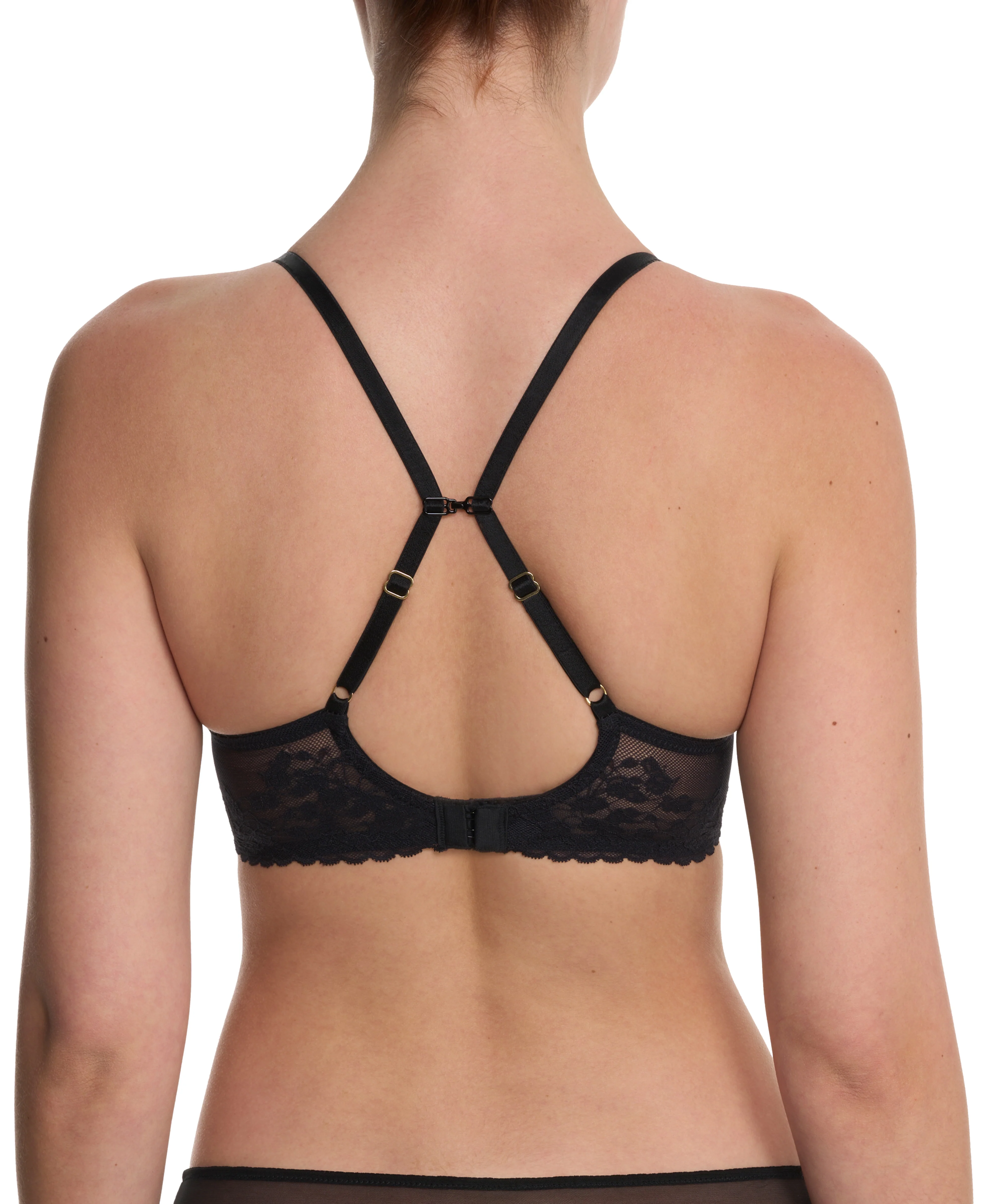 Cherry Blossom Lace Plunge T-Shirt Bra - Image 4