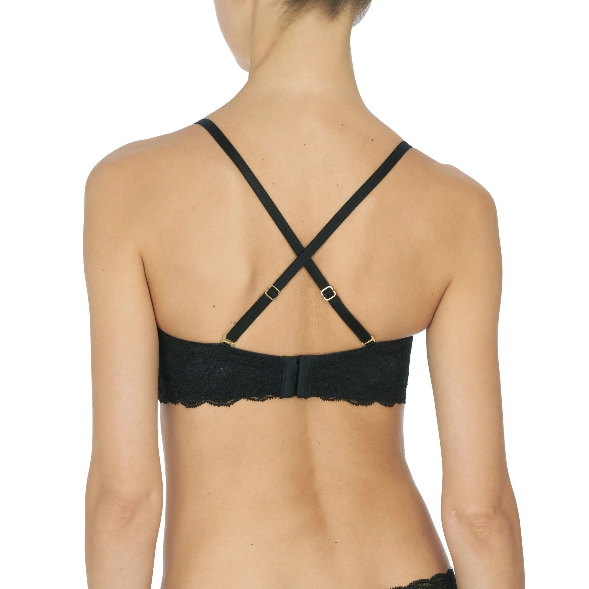 Feathers Lace Plunge Strapless Bra - Image 4