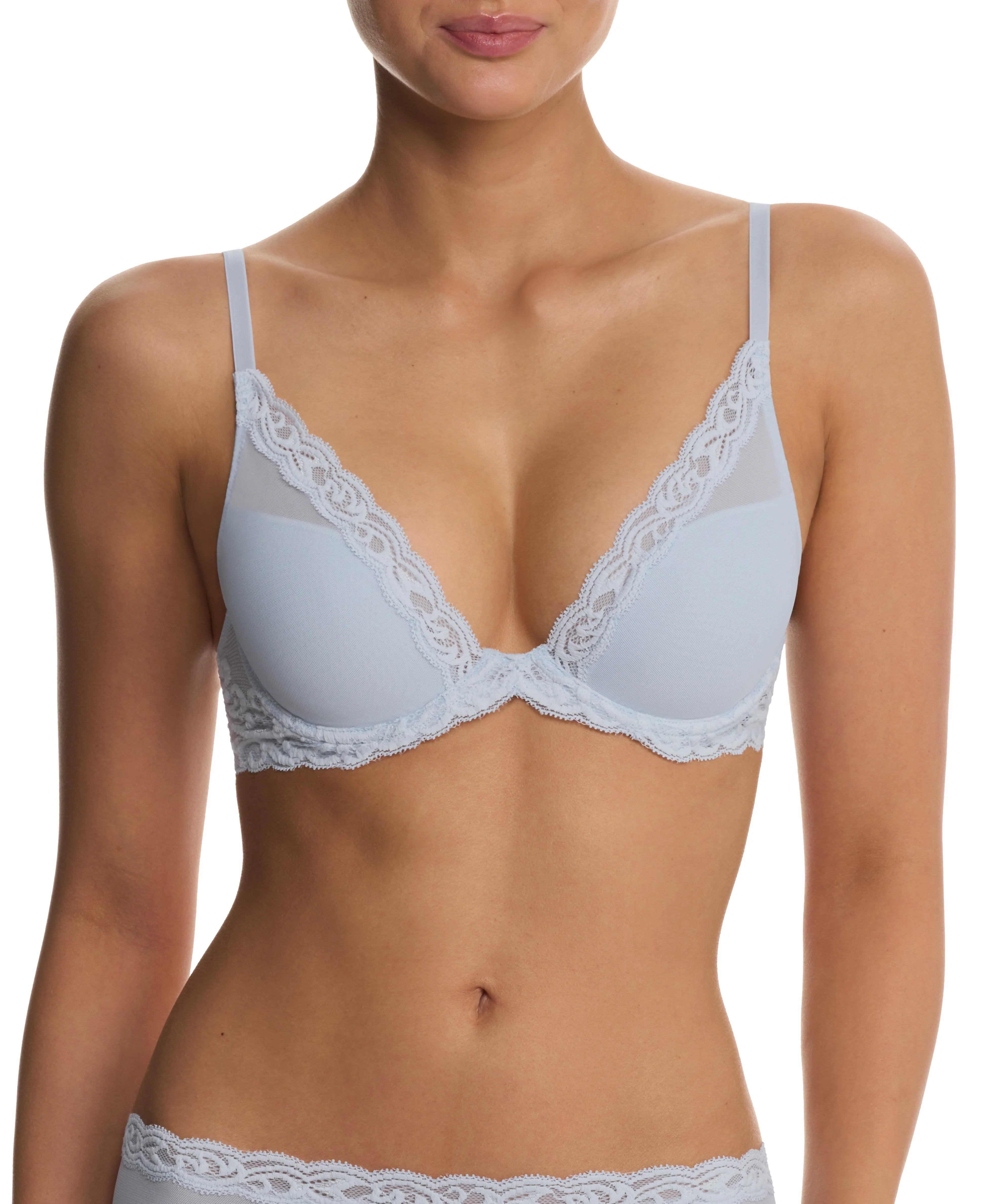 Feathers Lace Plunge T-Shirt Bra - Image 2