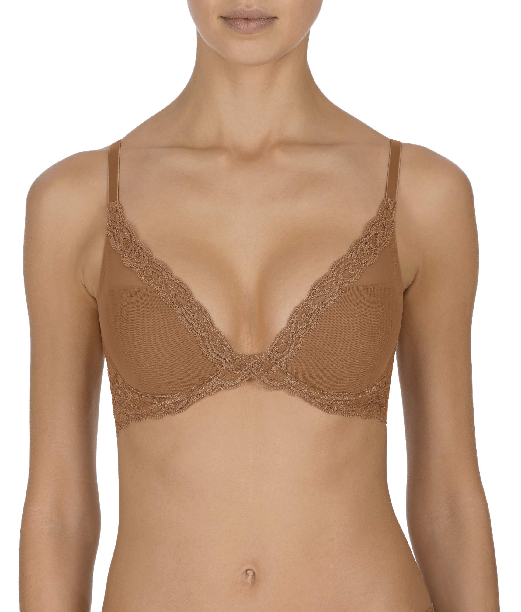 Feathers Lace Plunge T-Shirt Bra
