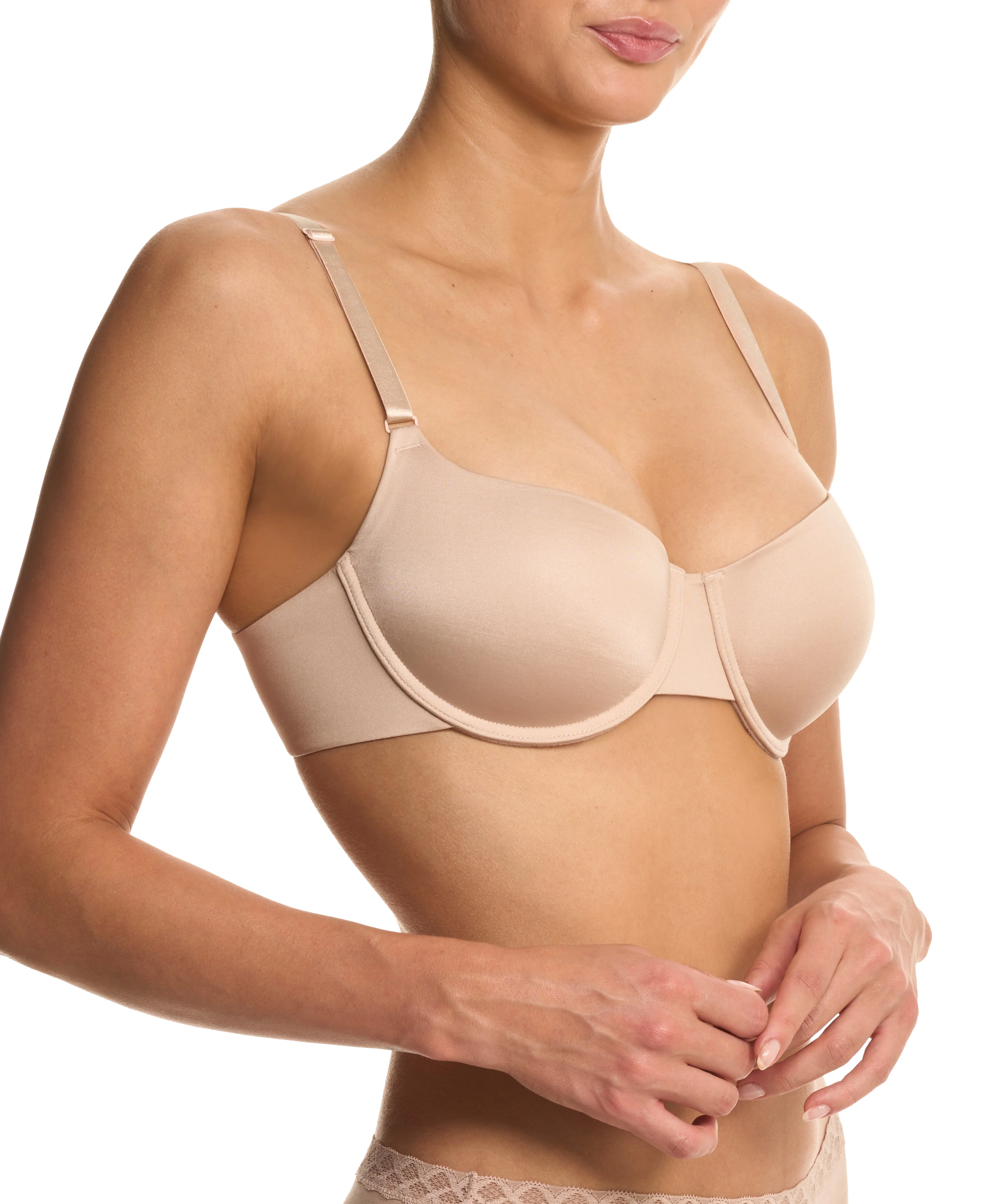 Liquid Convertible Balconette Push-up Bra - Image 2
