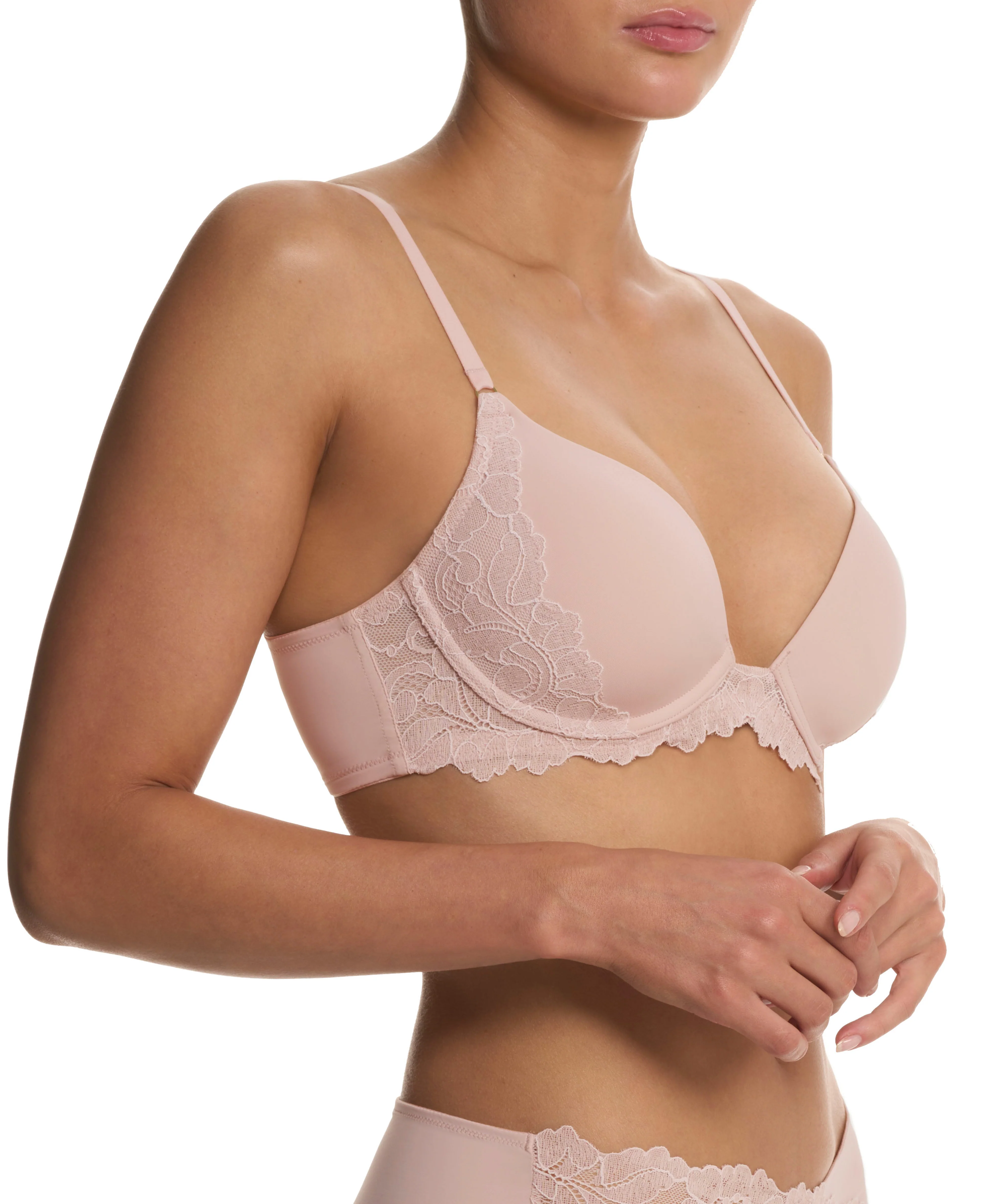 Peony Demi Lace T-Shirt Bra - Image 3