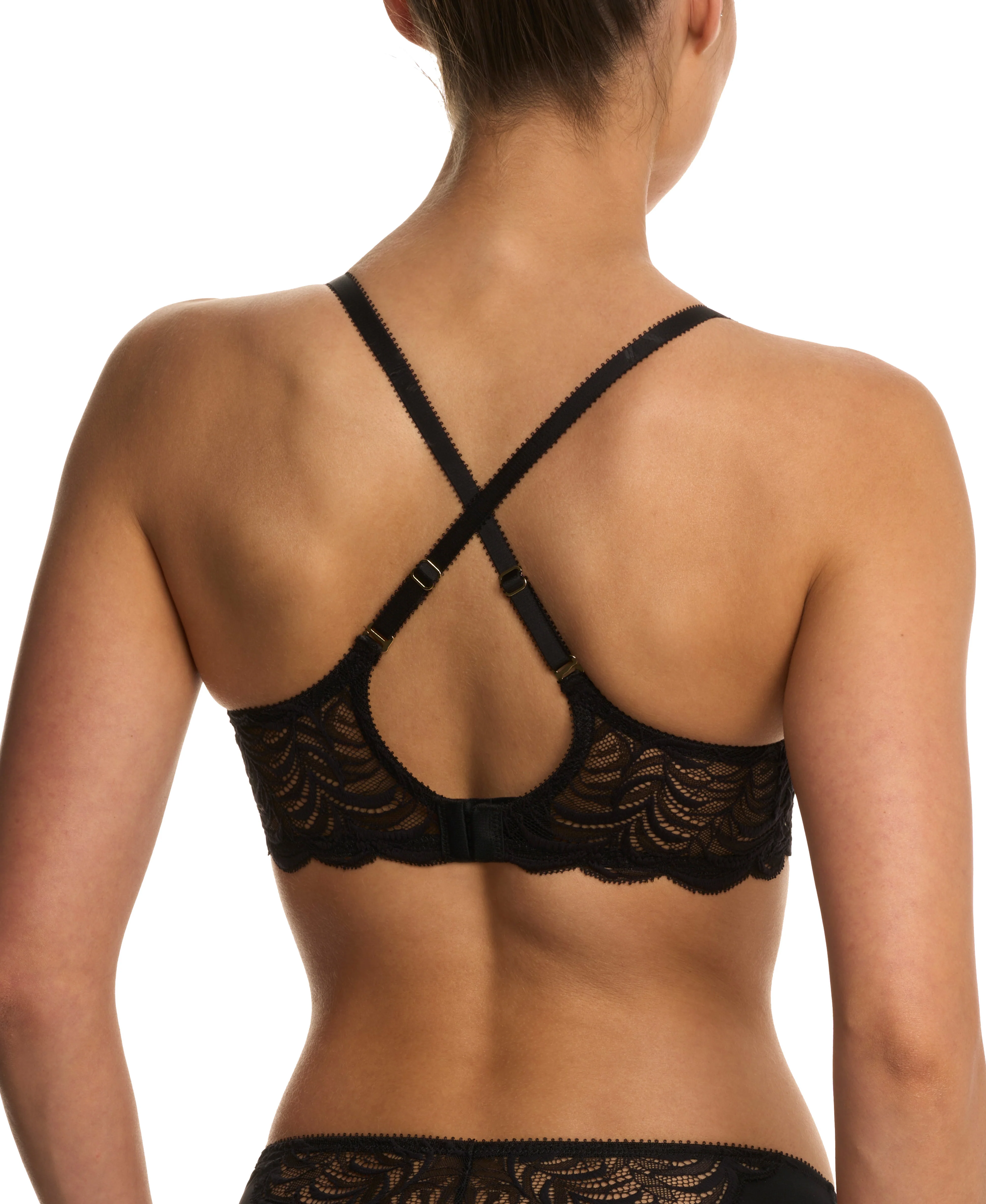 Persuasion Lace Convertible Plunge T-Shirt Bra - Image 4