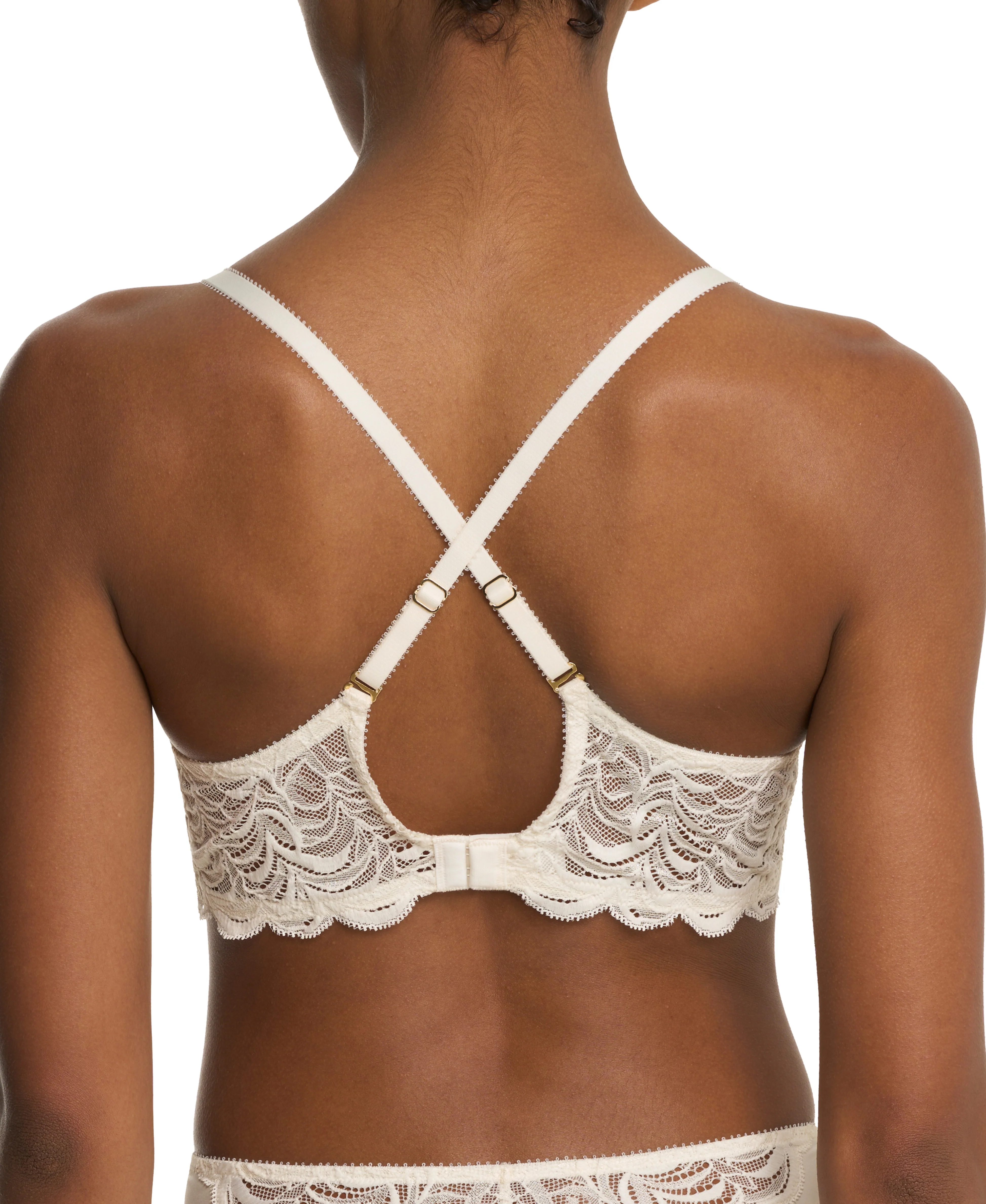 Persuasion Lace Convertible Plunge T-Shirt Bra - Image 4