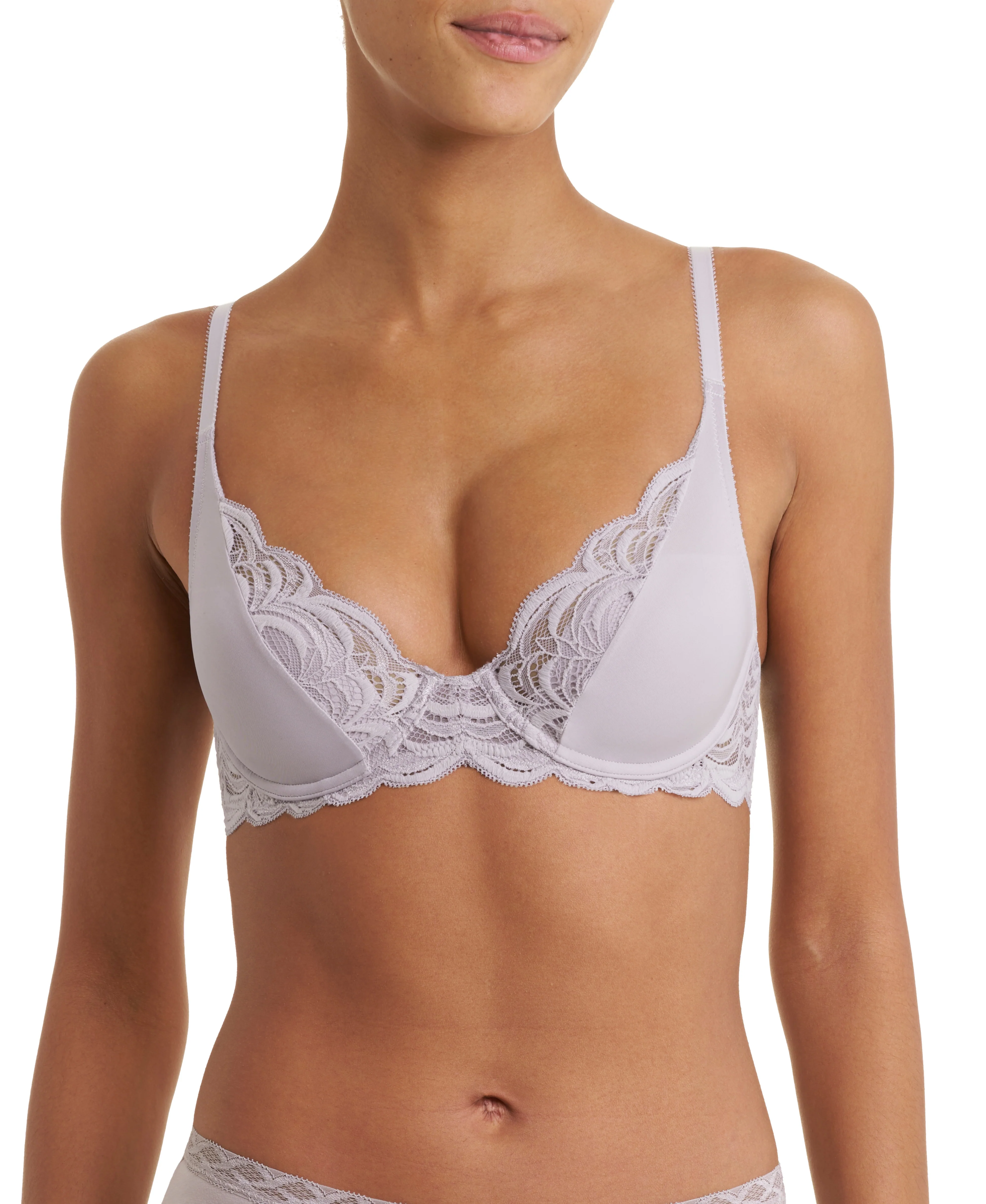 Persuasion Lace Convertible Plunge T-Shirt Bra