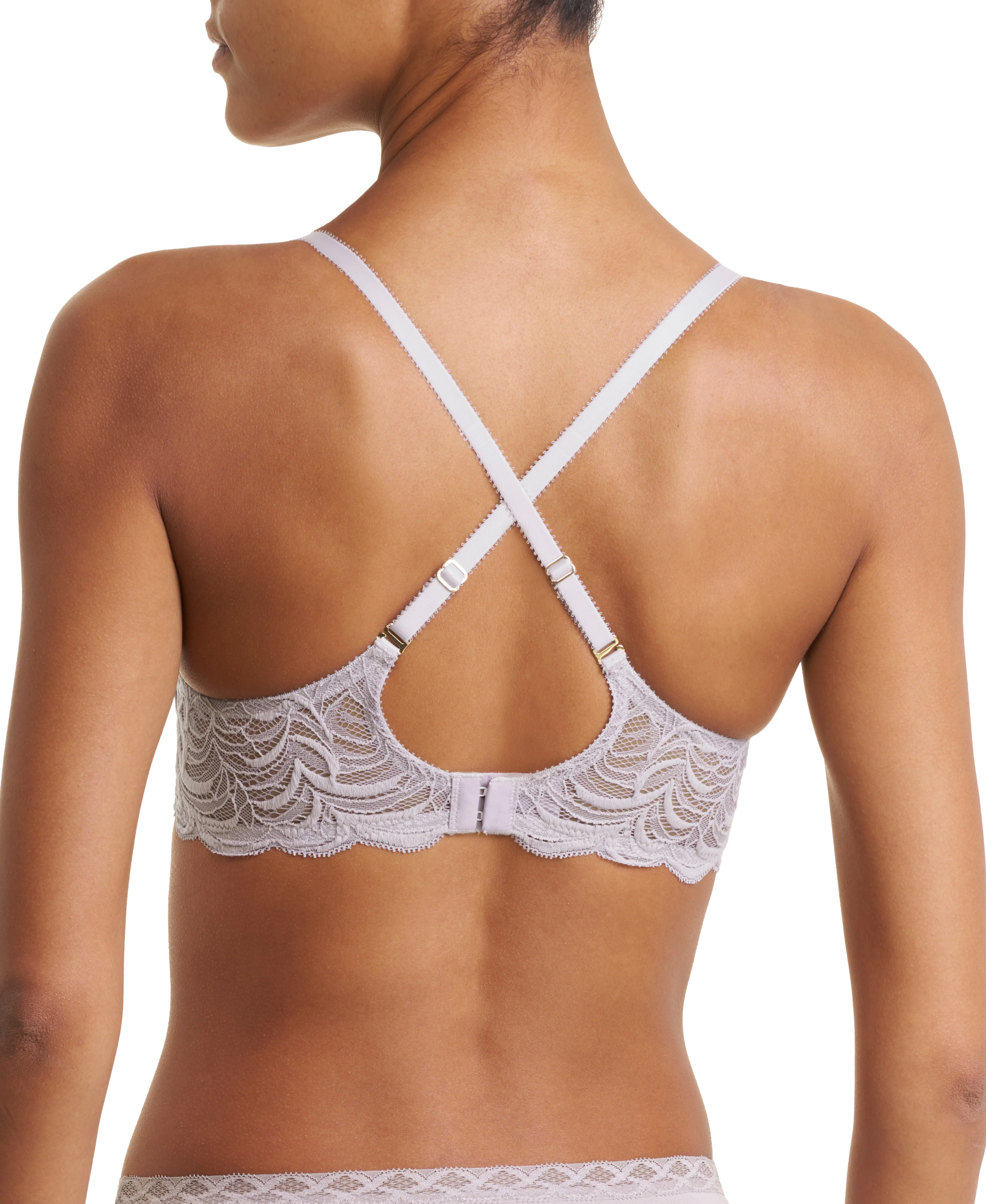 Persuasion Lace Convertible Plunge T-Shirt Bra - Image 4