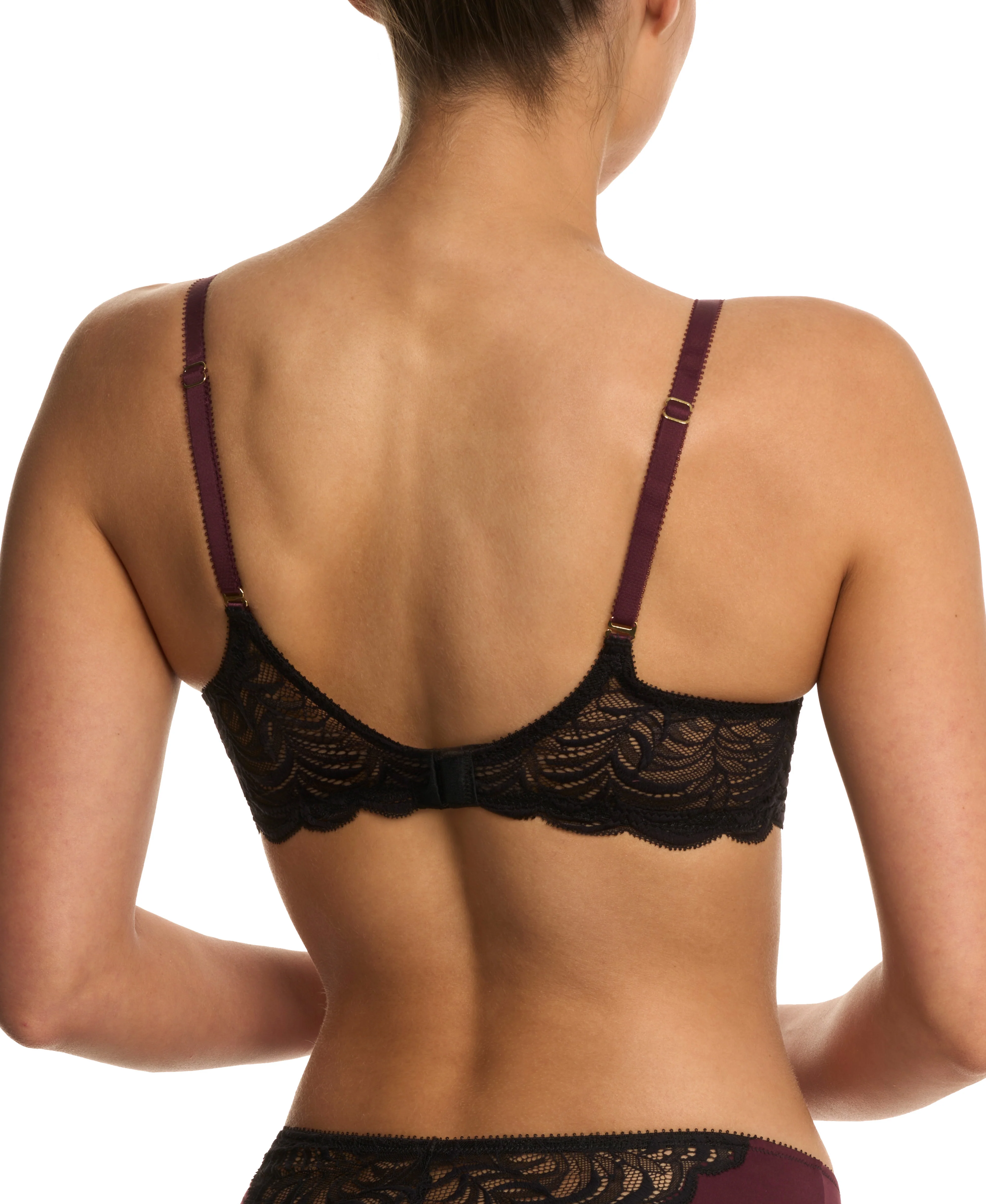 Persuasion Lace Convertible Plunge T-Shirt Bra - Image 4