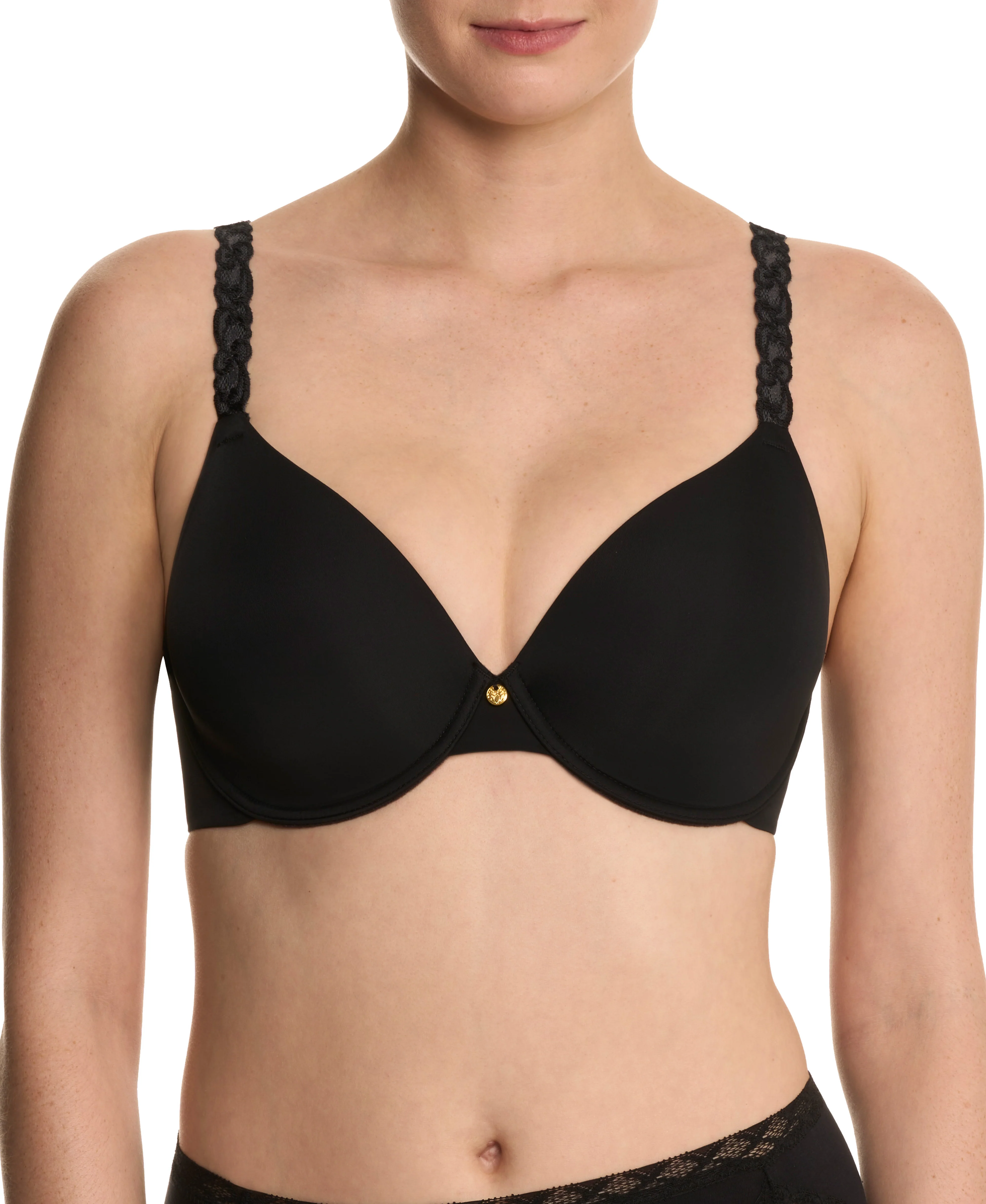 Pure Luxe Shaping Plunge Underwire T-Shirt Bra - Image 2