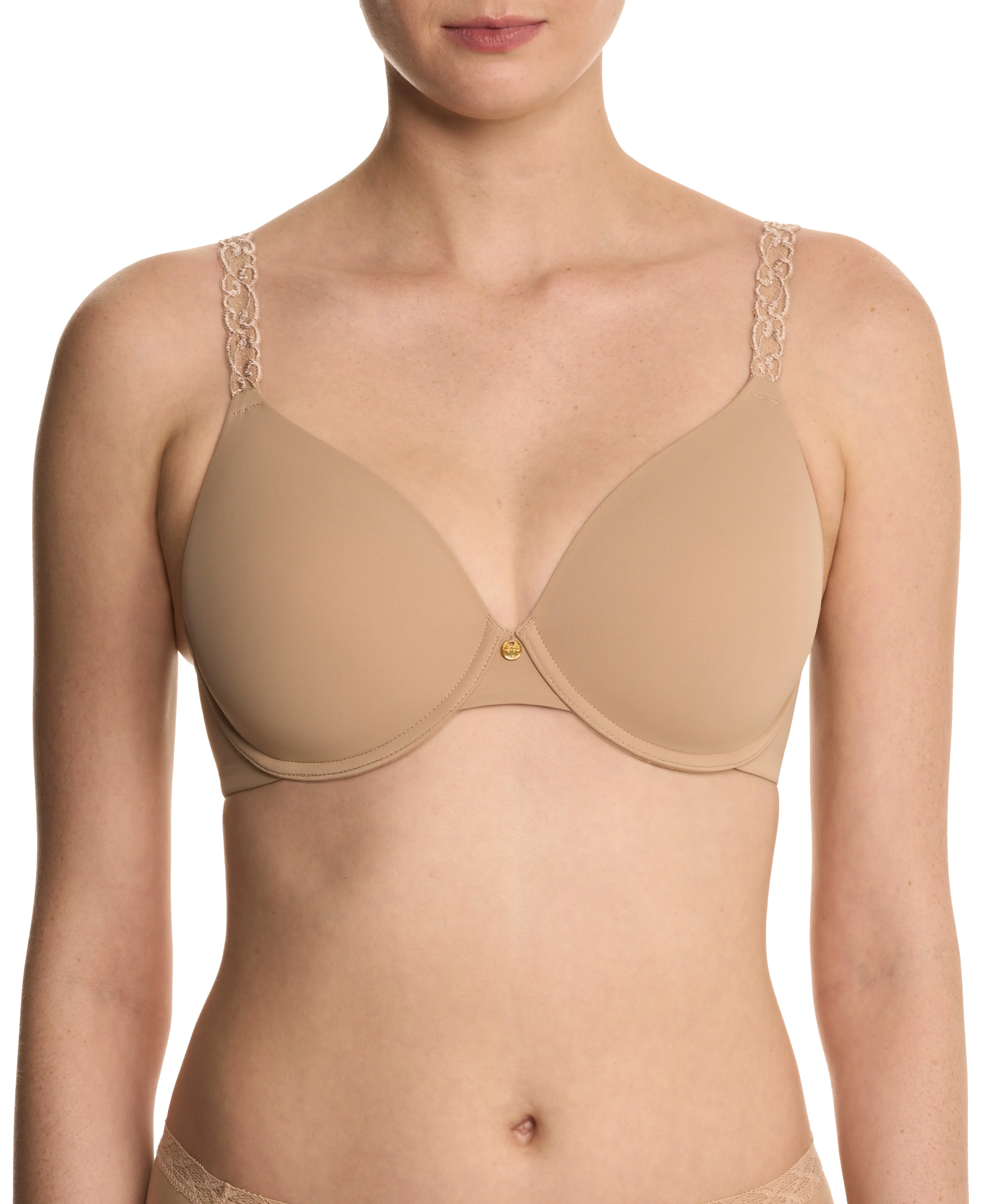 Pure Luxe Shaping Plunge Underwire T-Shirt Bra - Image 2