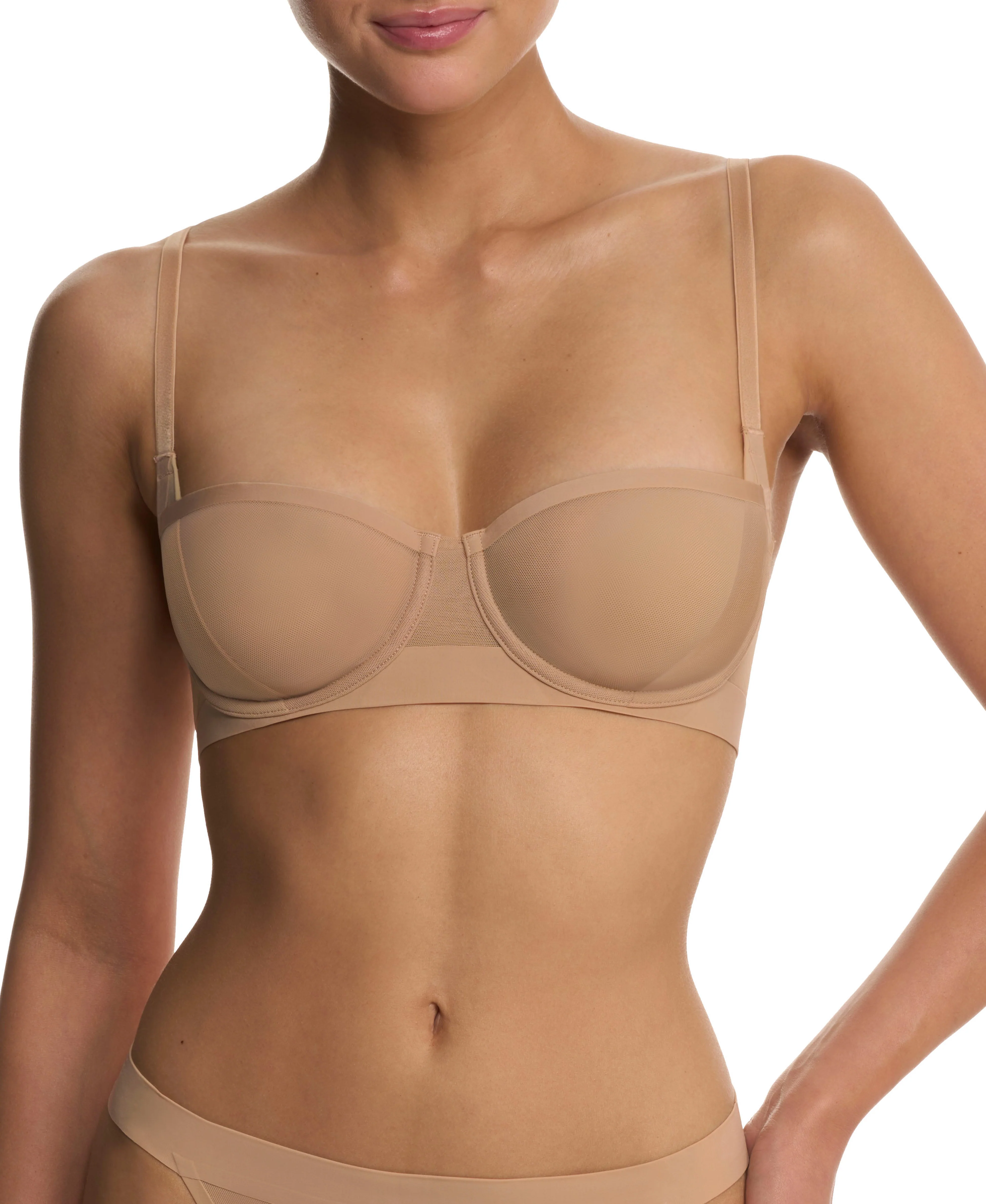 True Zen Mesh Balconette Bra