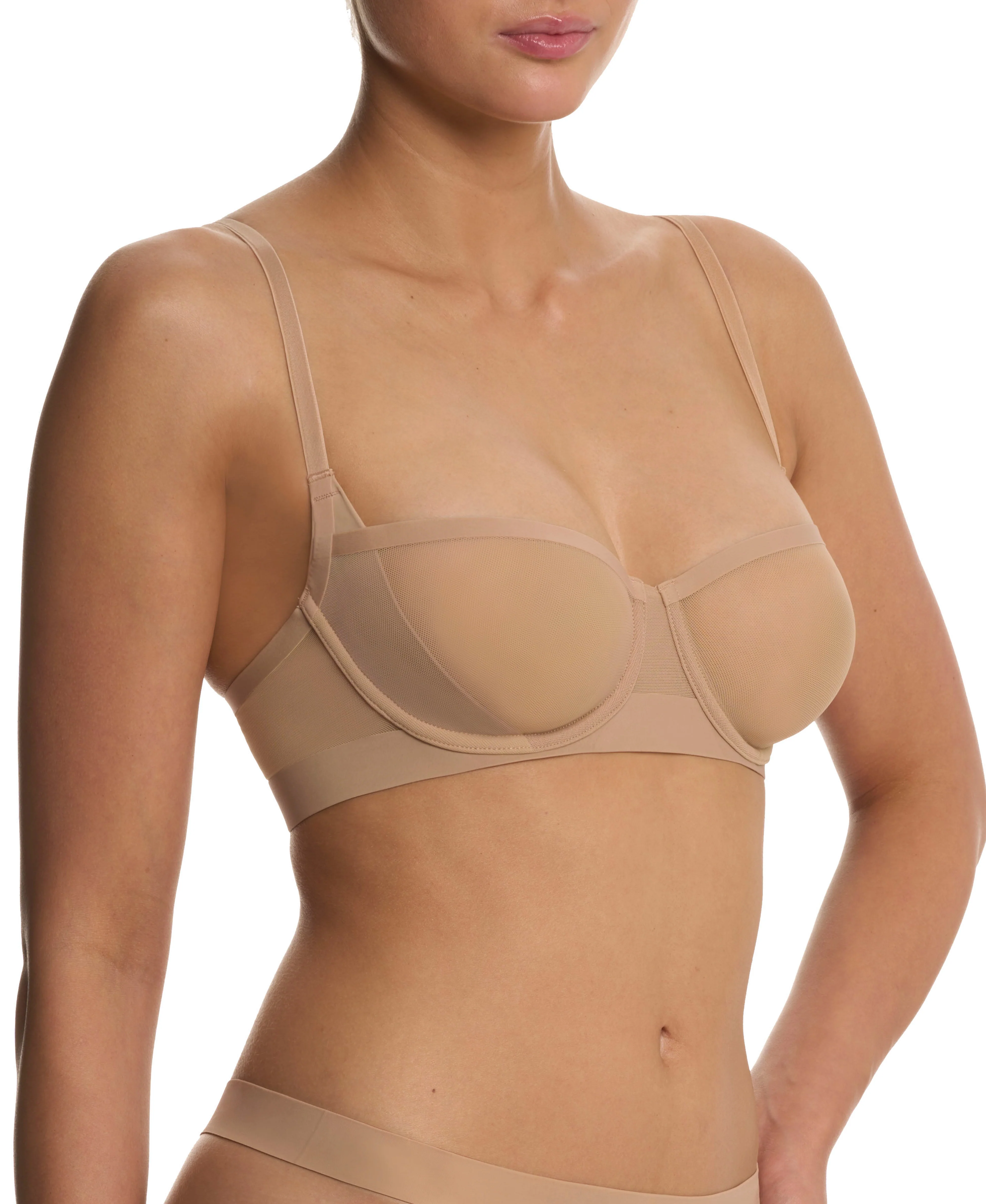 True Zen Mesh Balconette Bra - Image 2