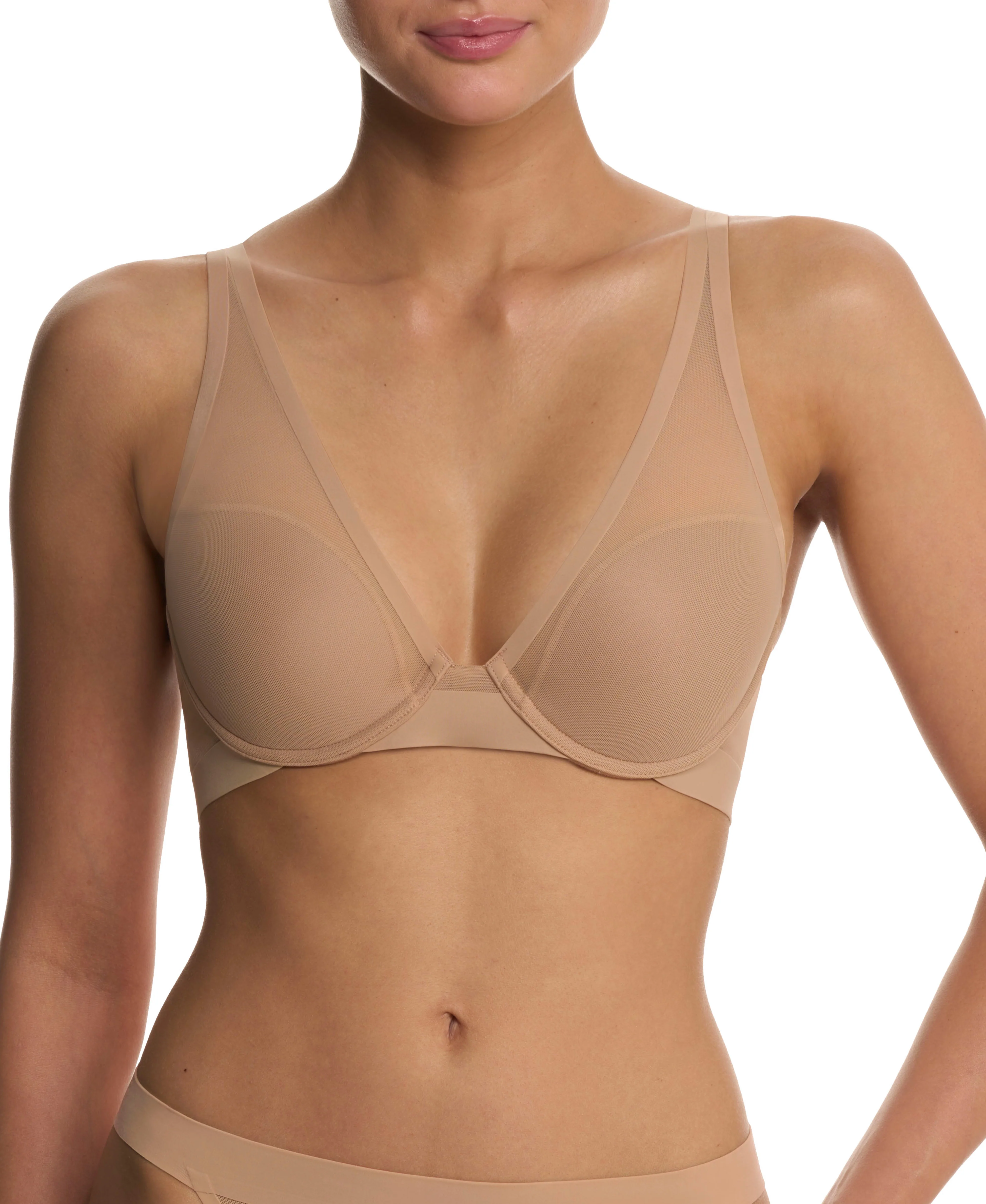 True Zen Mesh Plunge T-Shirt Bra - Image 2