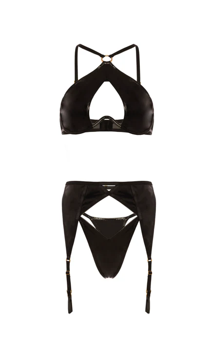 Fetish Curvy Fantasy 3 Piece Bra Set