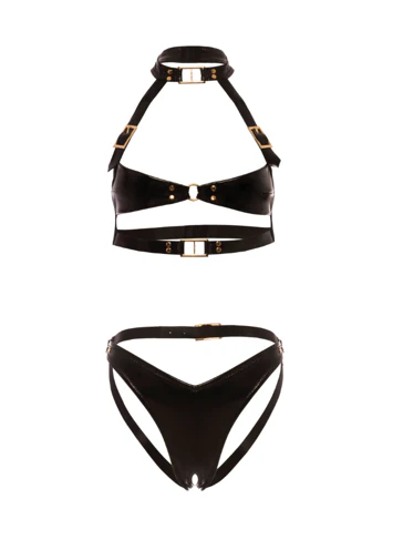 Fetish Feisty Bra Set