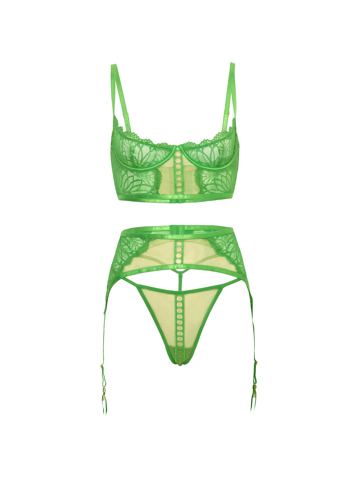 Raine Lace 3-Piece Bra Set