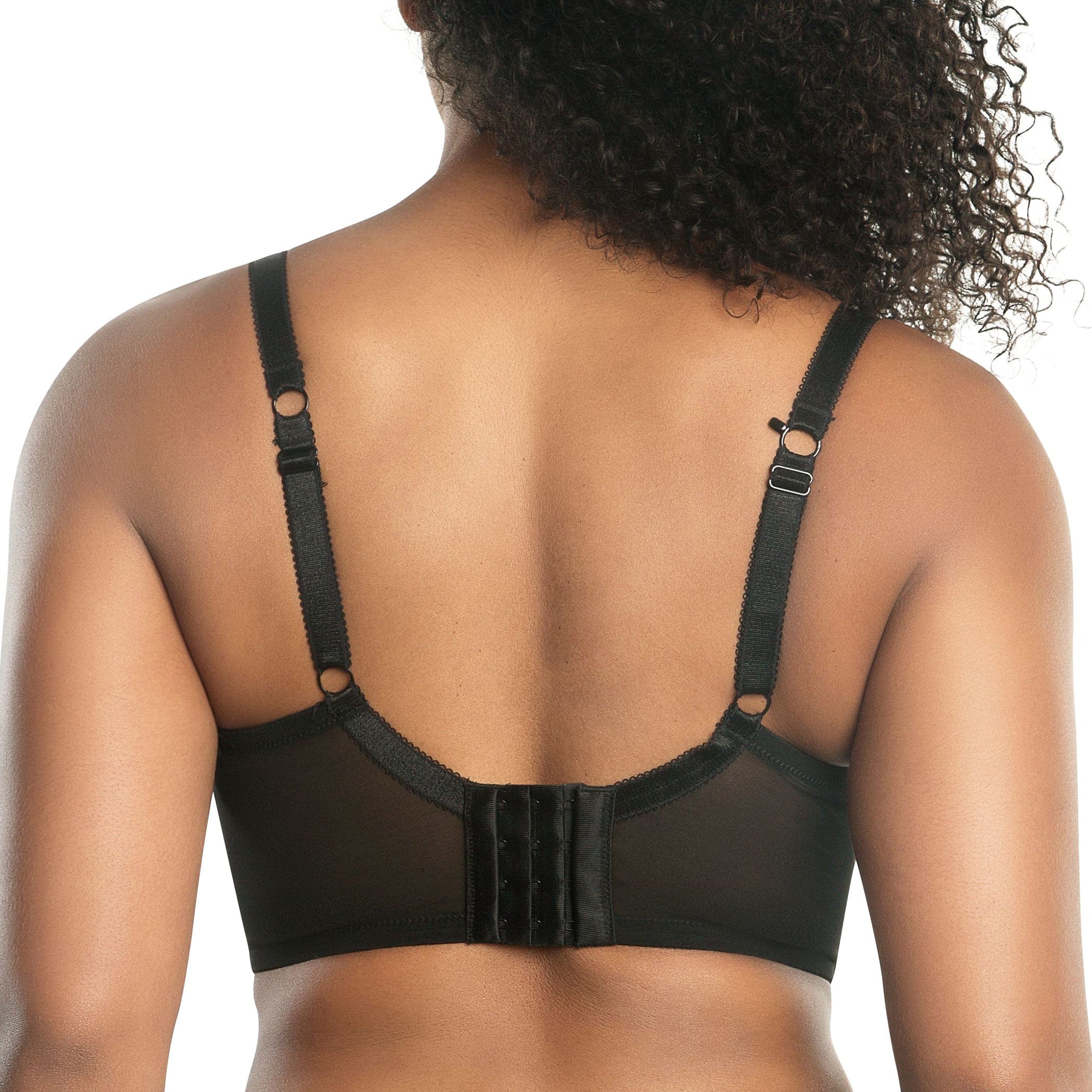 PARFAIT Charlotte Longline 6977 Women's Full Bust Padded Bra  - Black Dot - Image 4
