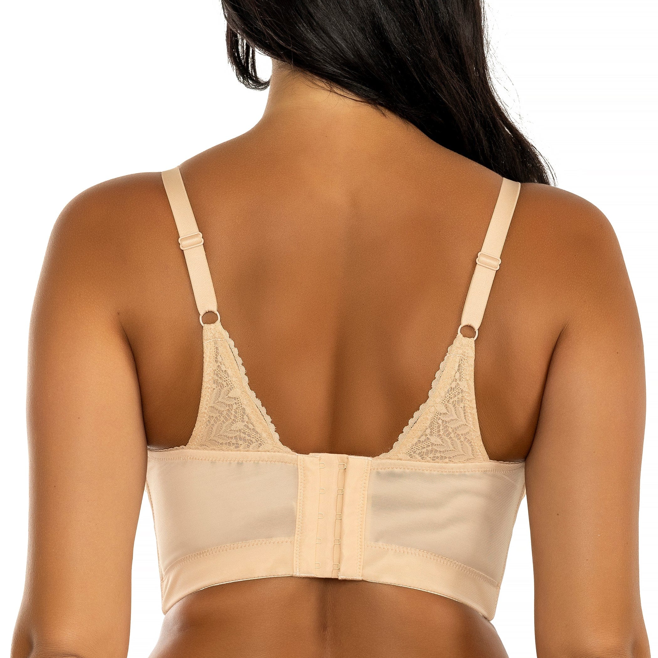 PARFAIT Mia Lace P5951 Women's Full Busted Lightly Padded Wire Free Bra - Bare - Image 4