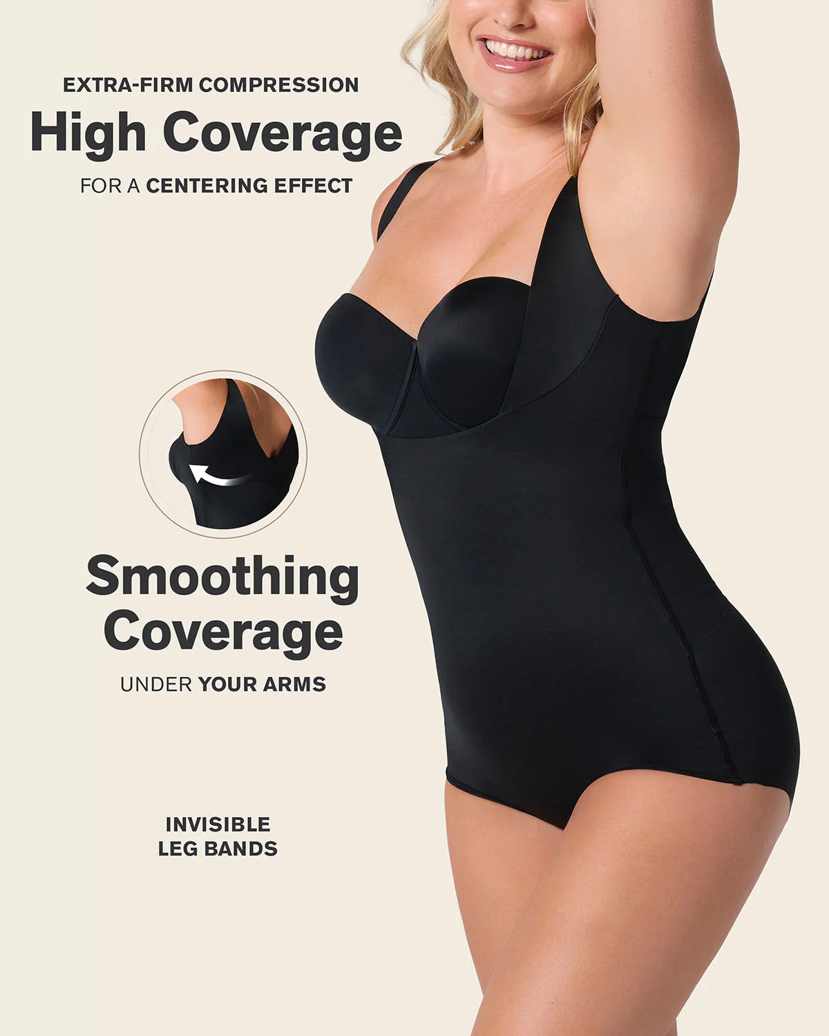 Plunge Back Classic Ultra Sculpting Body Shaper - Image 12