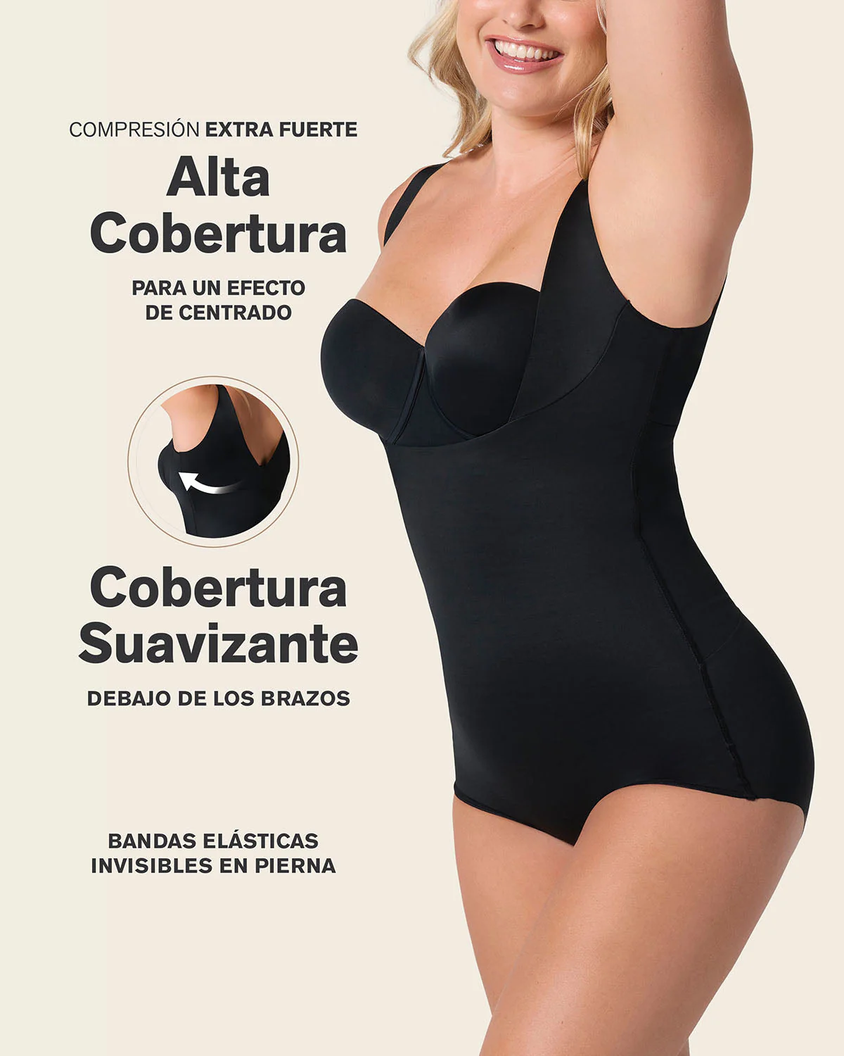 Plunge Back Classic Ultra Sculpting Body Shaper - Image 13