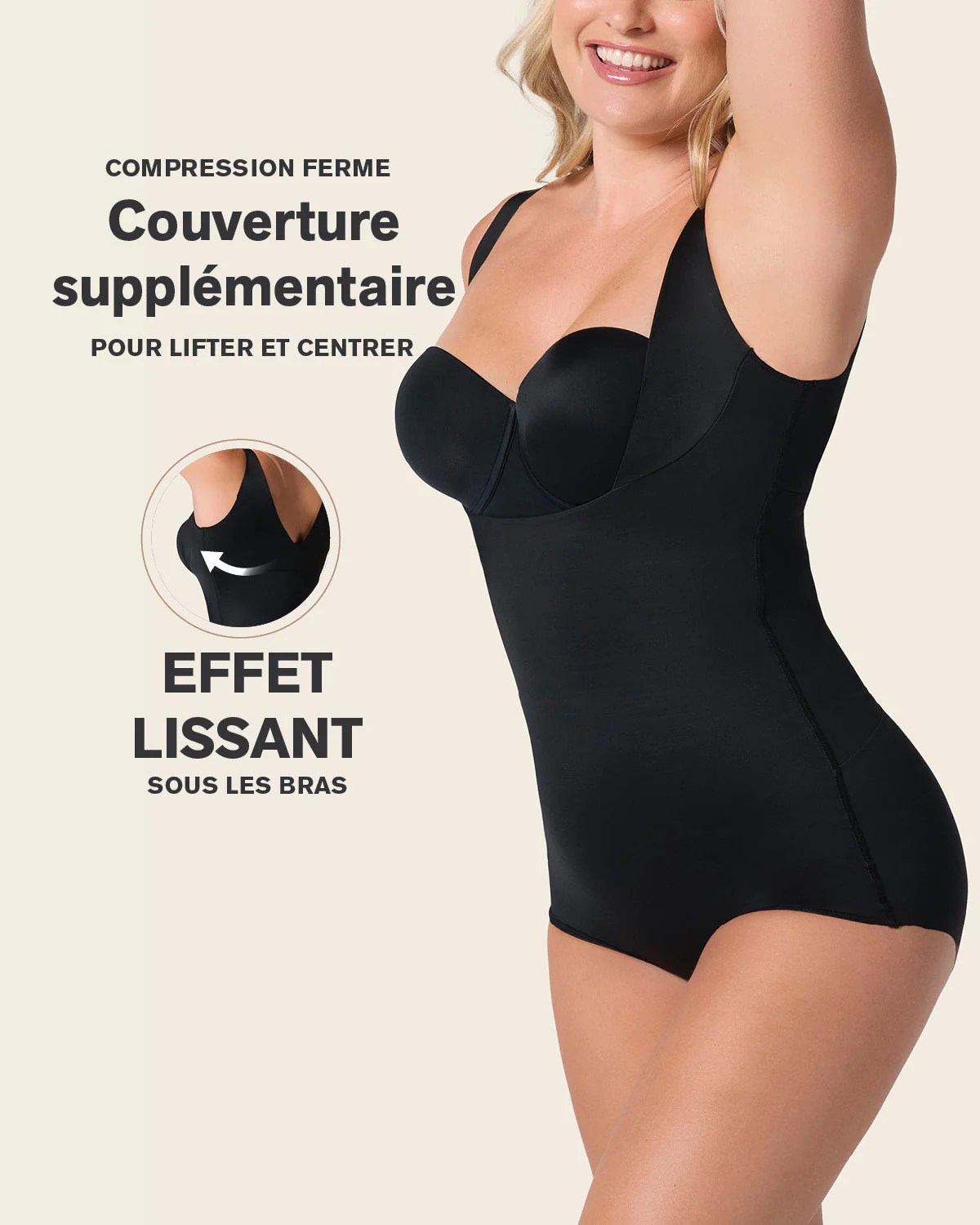 Plunge Back Classic Ultra Sculpting Body Shaper - Image 15