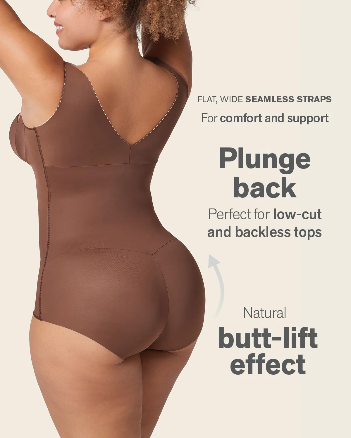 Plunge Back Classic Ultra Sculpting Body Shaper - Image 22