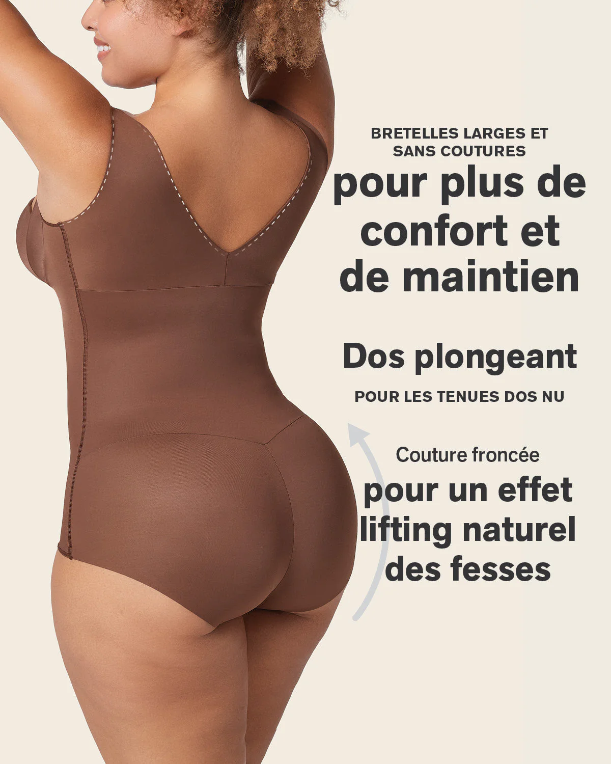 Plunge Back Classic Ultra Sculpting Body Shaper - Image 26