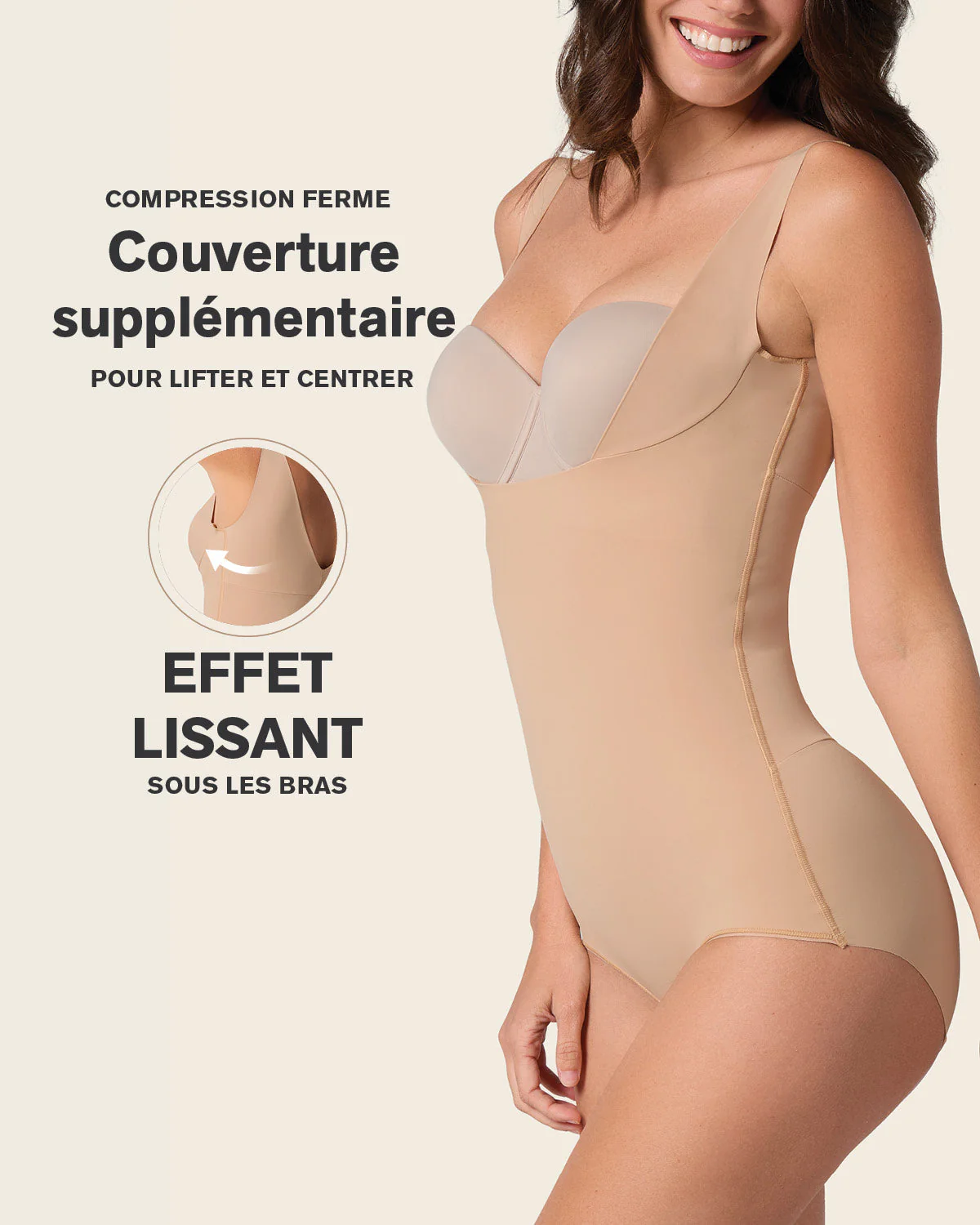 Plunge Back Classic Ultra Sculpting Body Shaper - Image 6